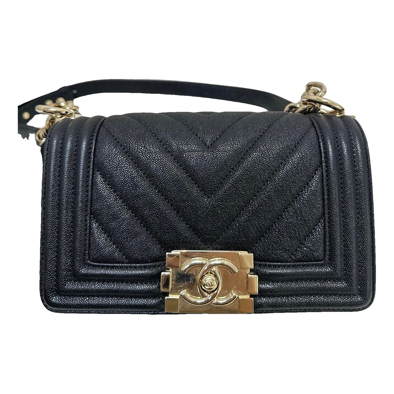 Boy leather crossbody bag