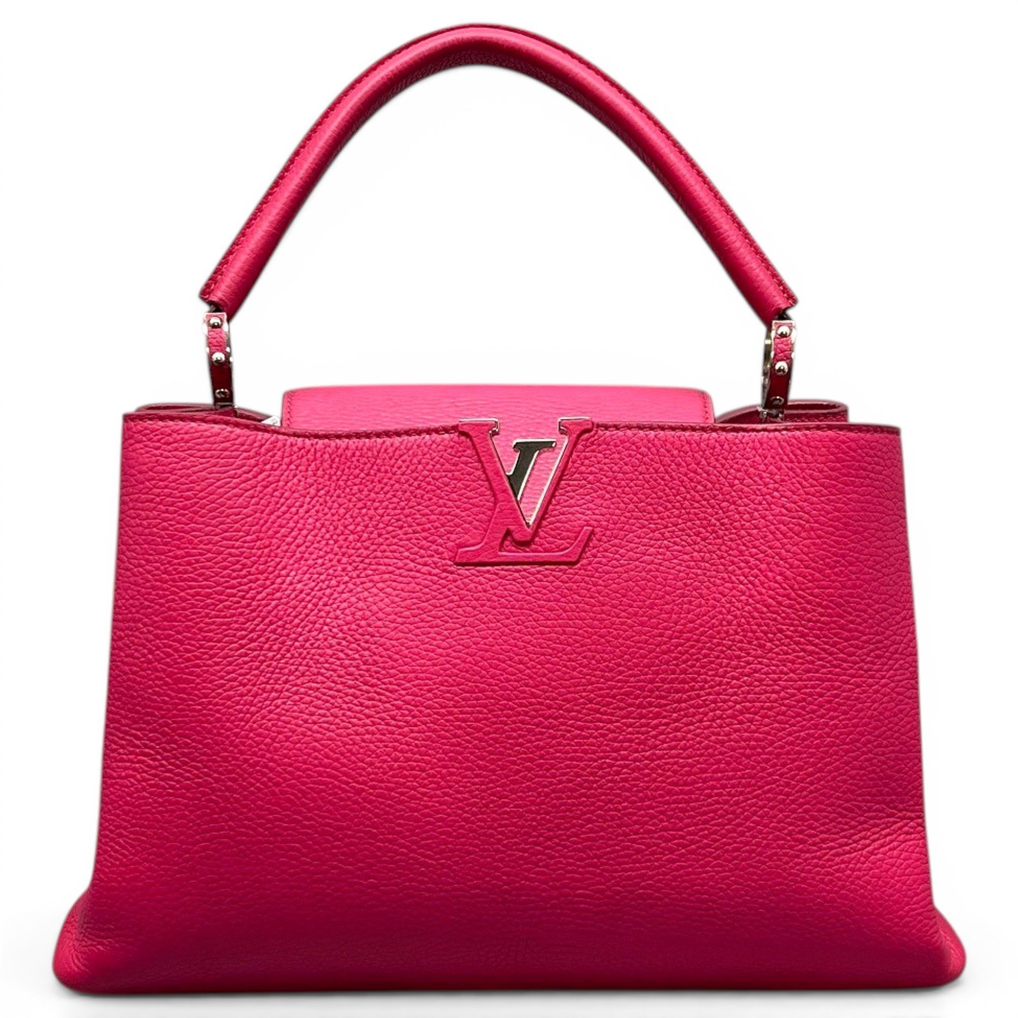 Capucines leather handbag