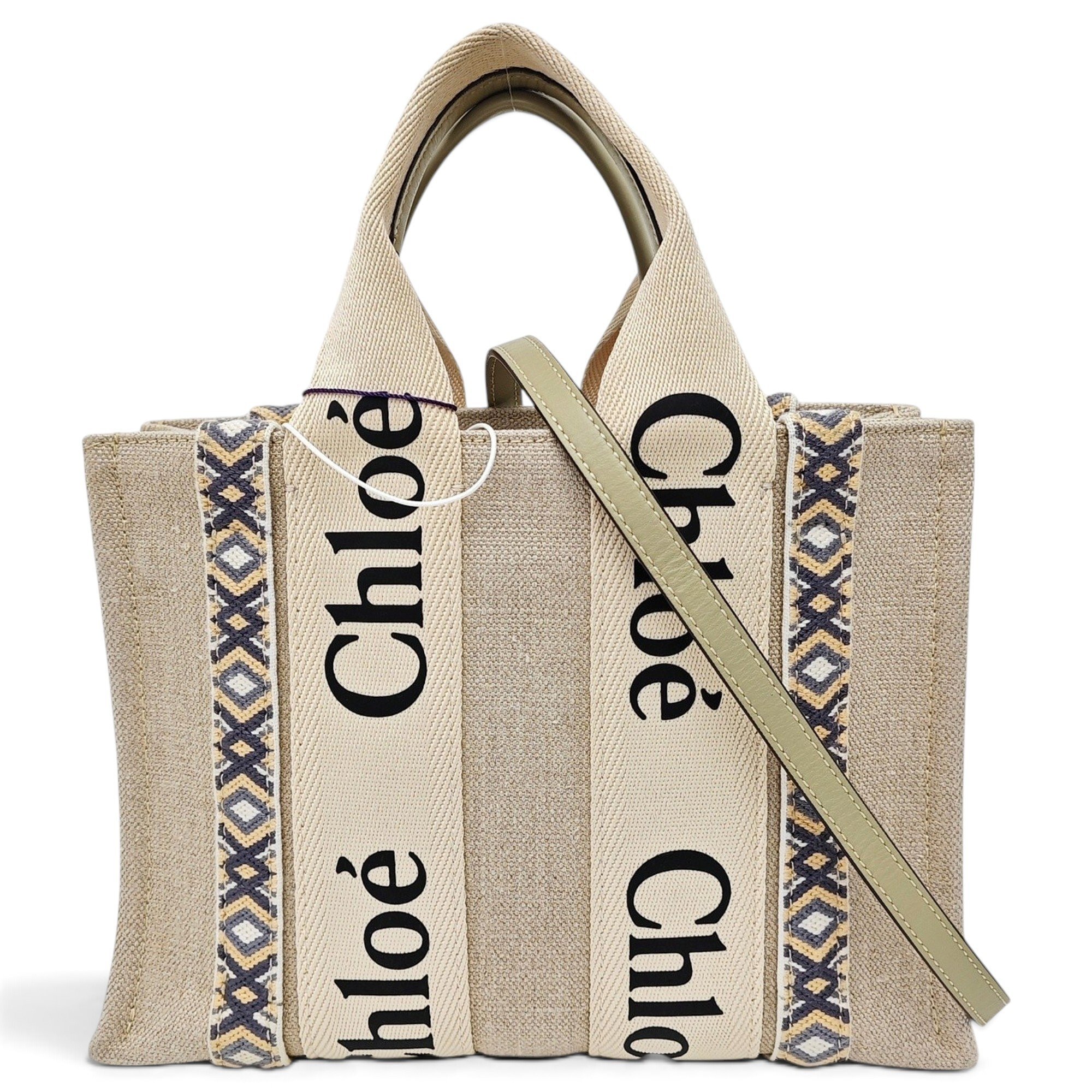 Woody cloth handbag