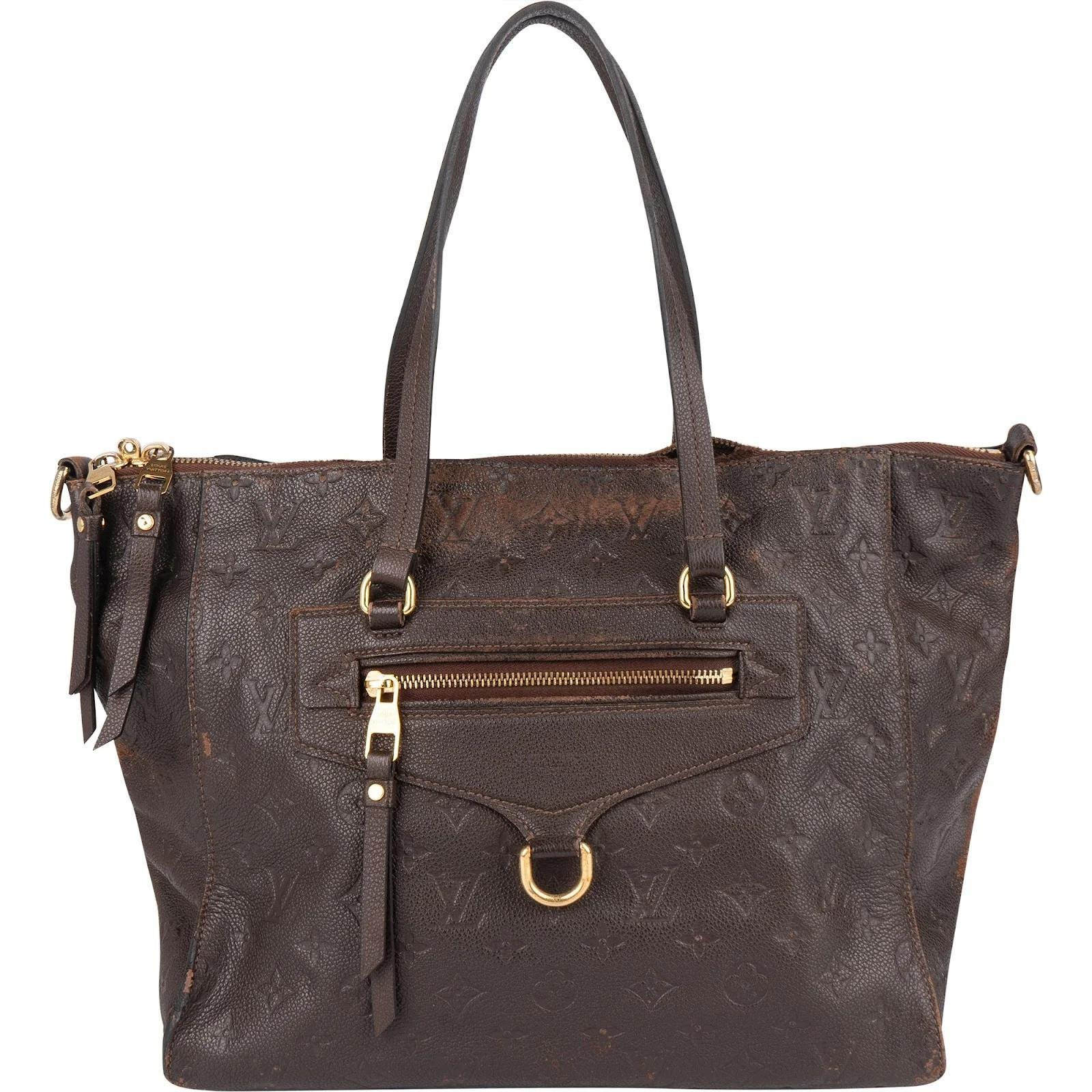 Lumineuse leather handbag