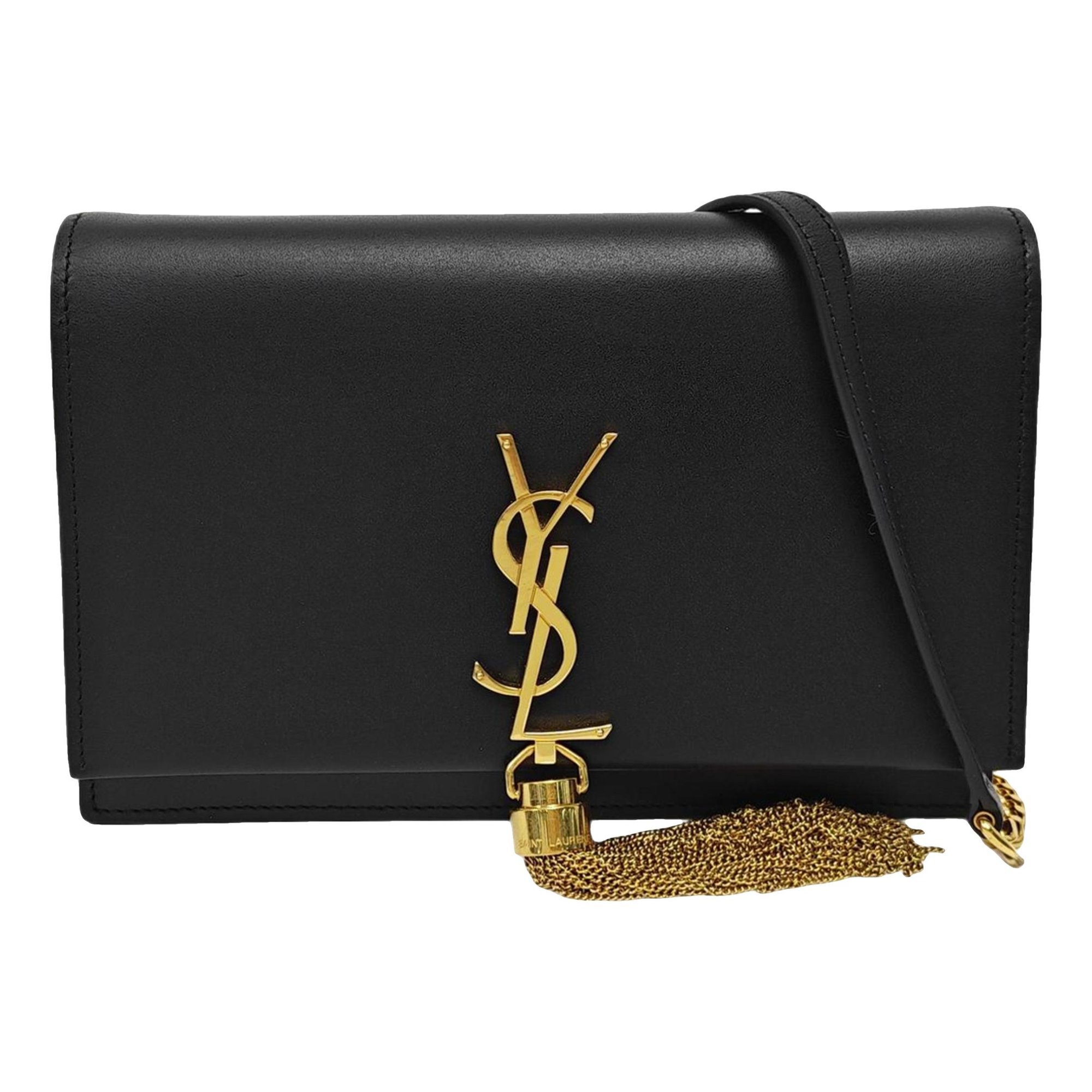 Pompom Kate leather crossbody bag
