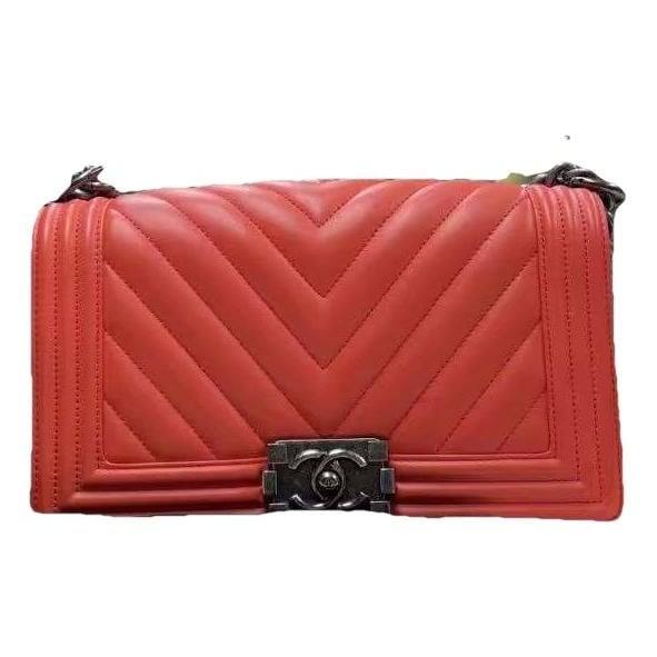 Boy leather crossbody bag