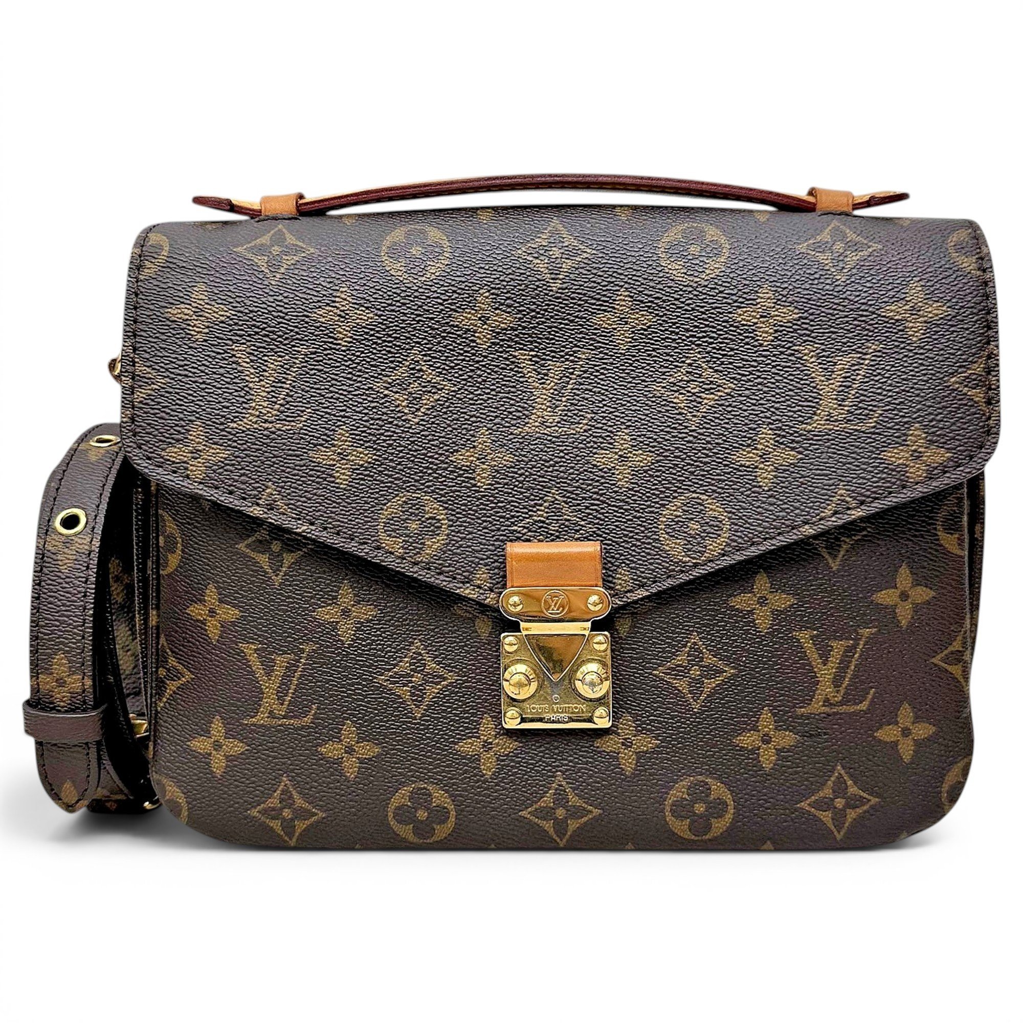 Metis leather handbag