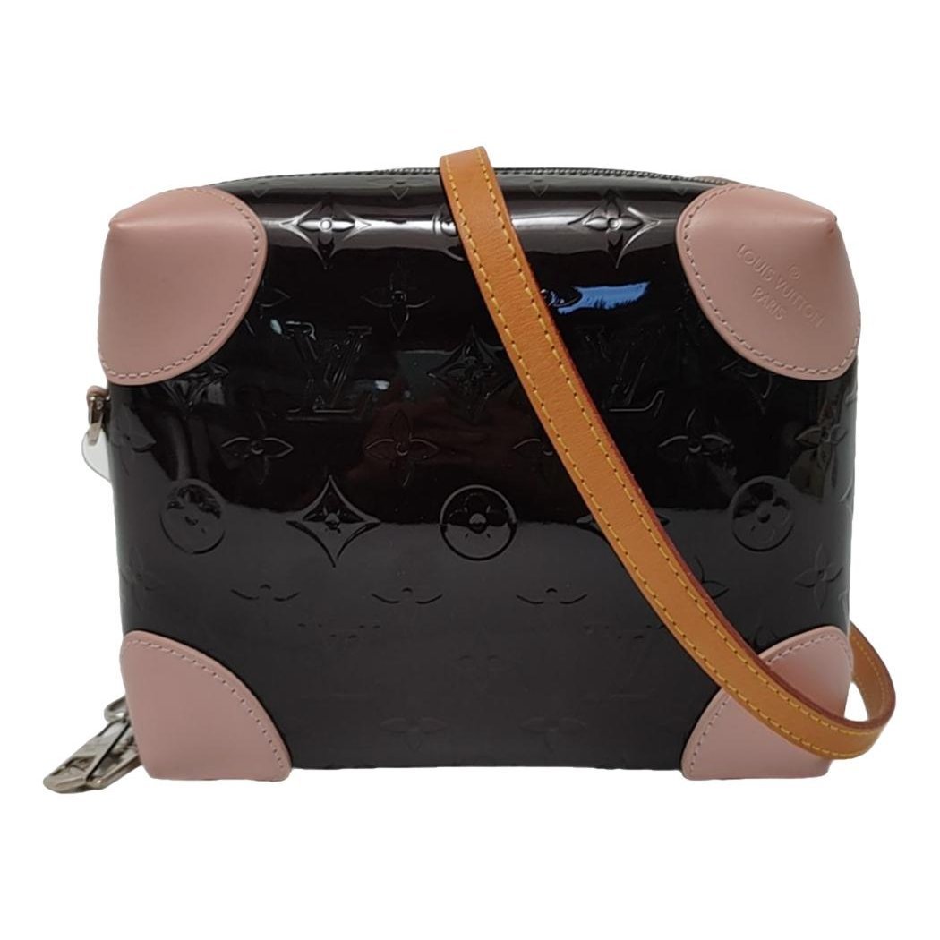 Patent leather handbag