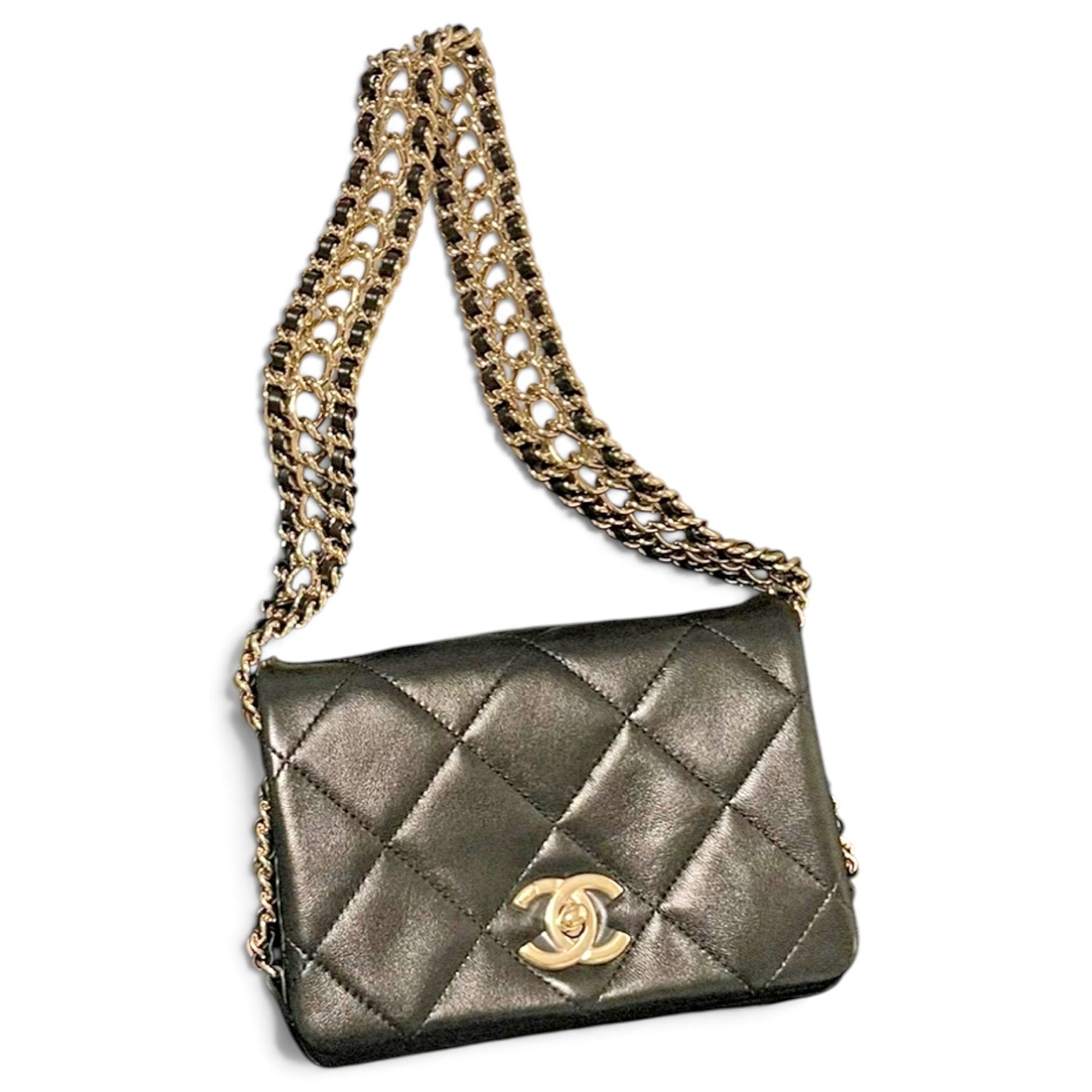 Leather crossbody bag