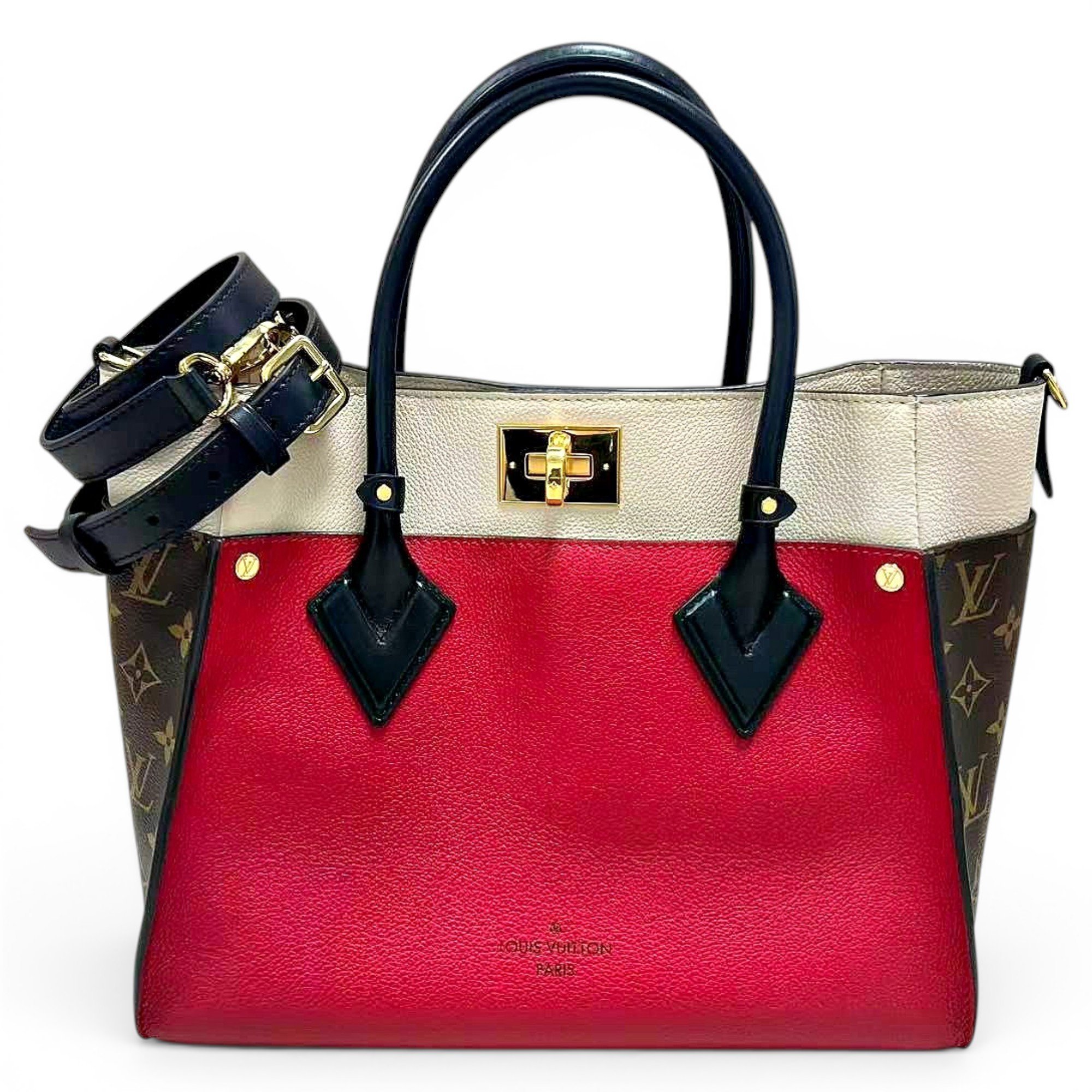 On My Side leather handbag