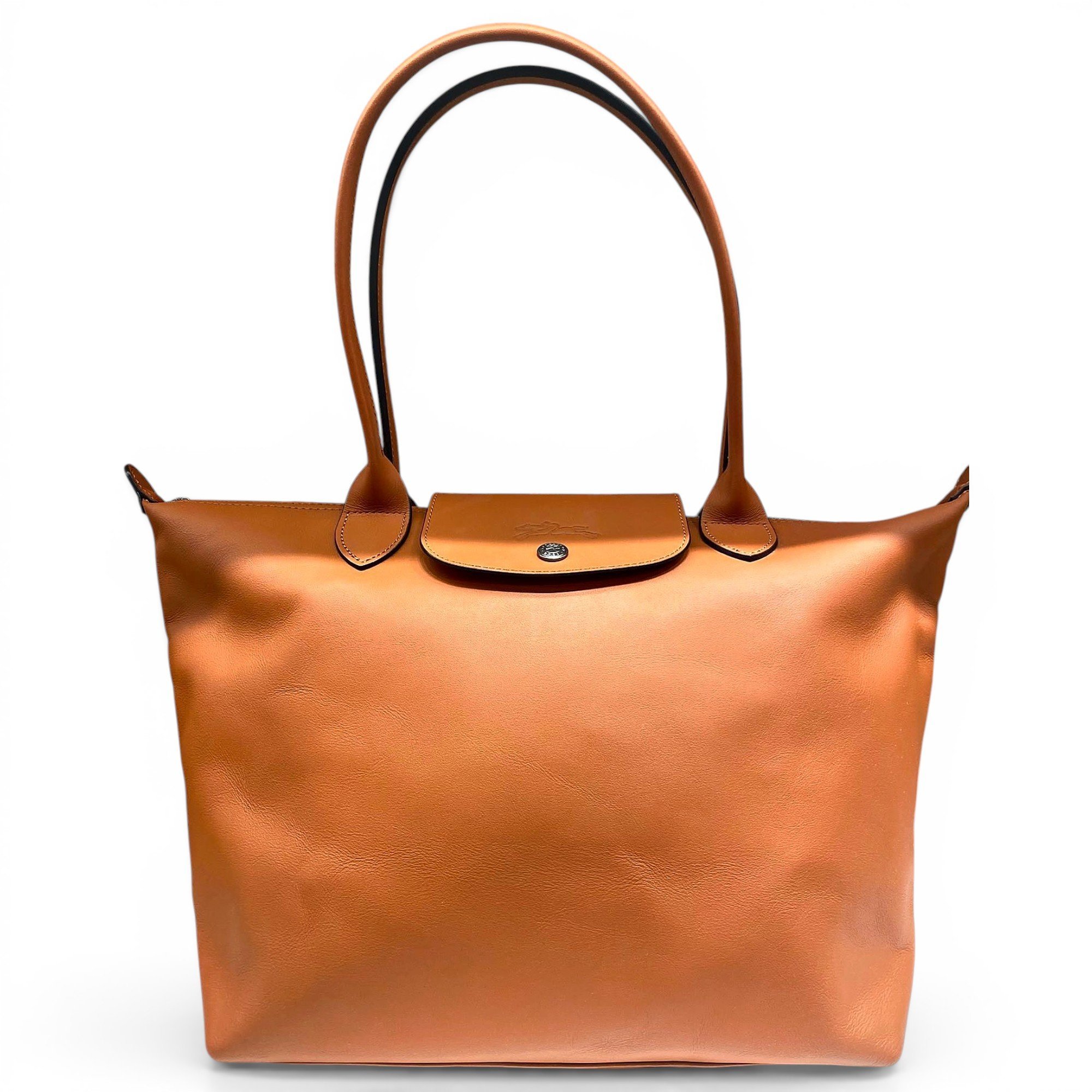 Pliage leather tote