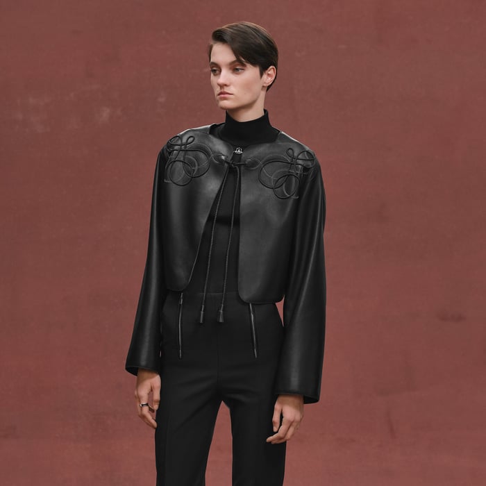 Noir Embroidered Jacket