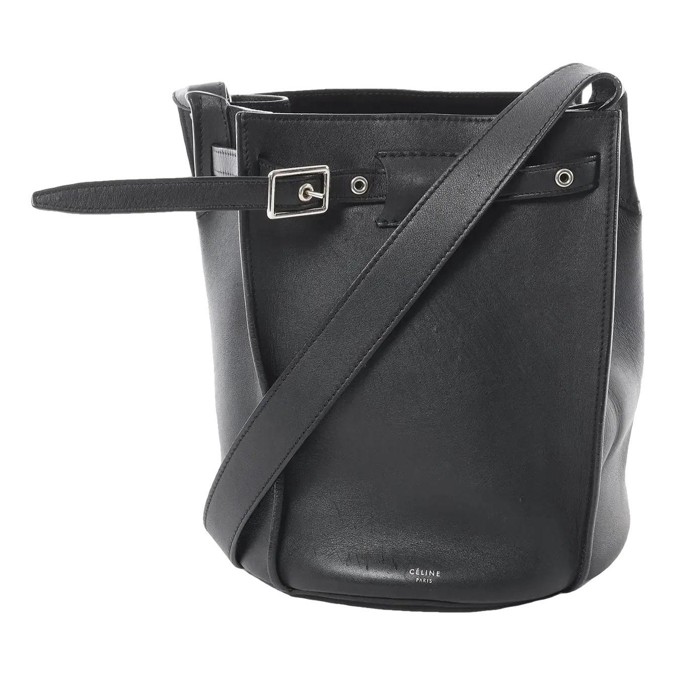 Big Bag leather handbag