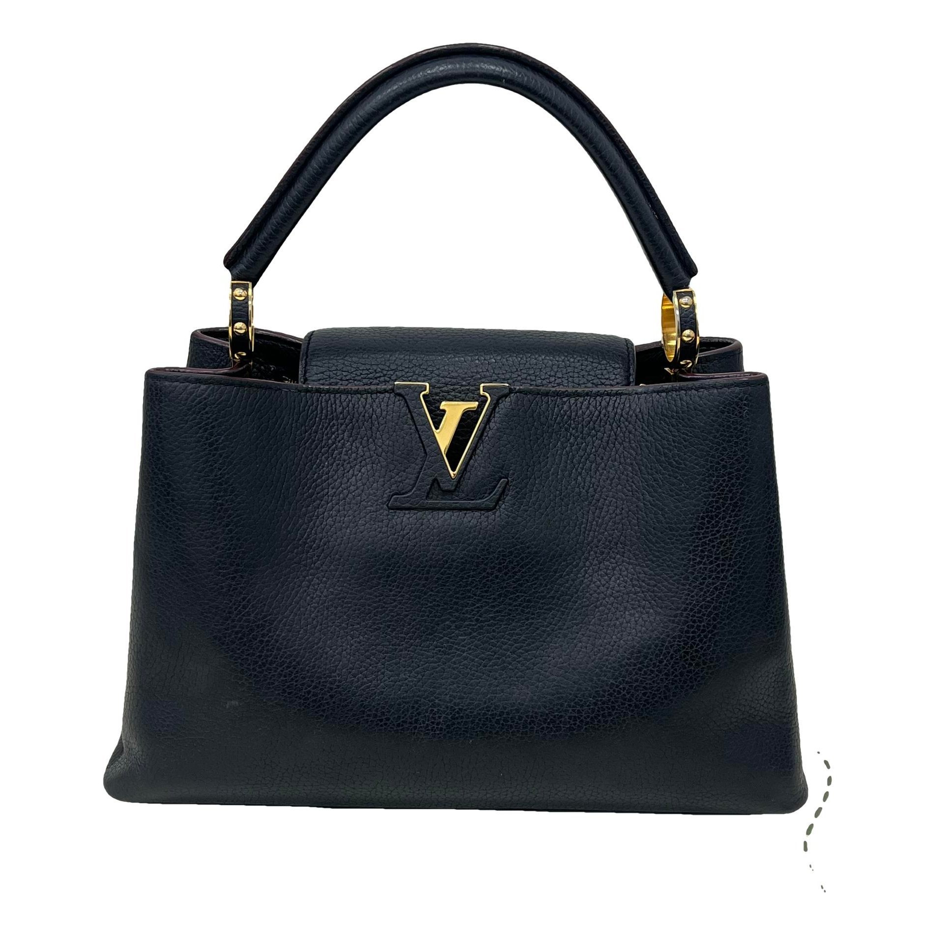 Capucines leather handbag