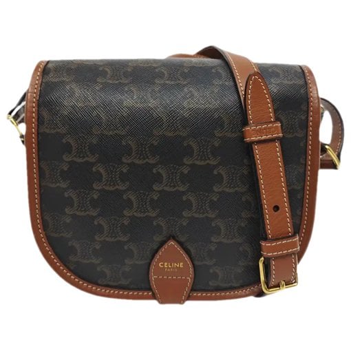 Folco leather crossbody bag