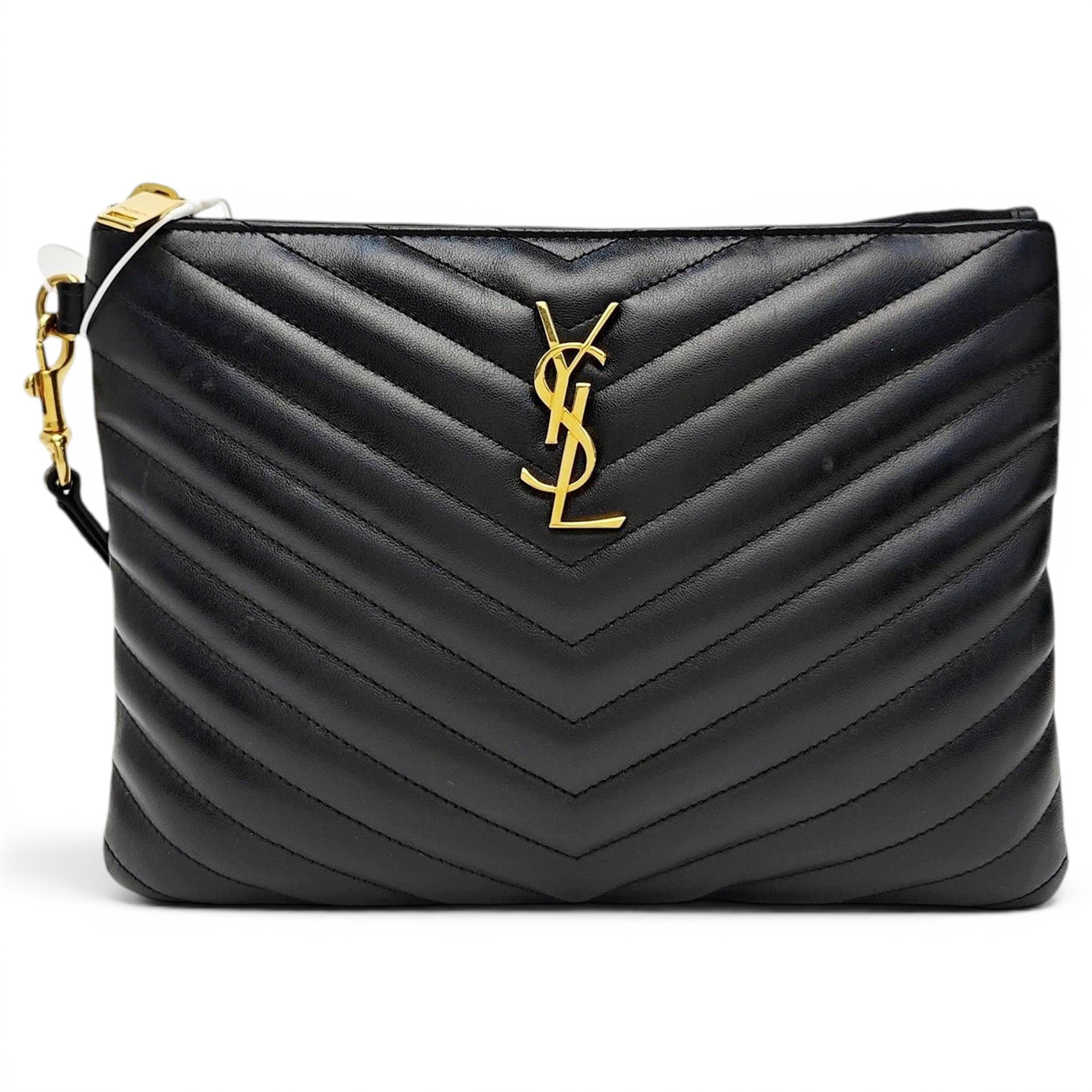 Baby monogramme leather handbag