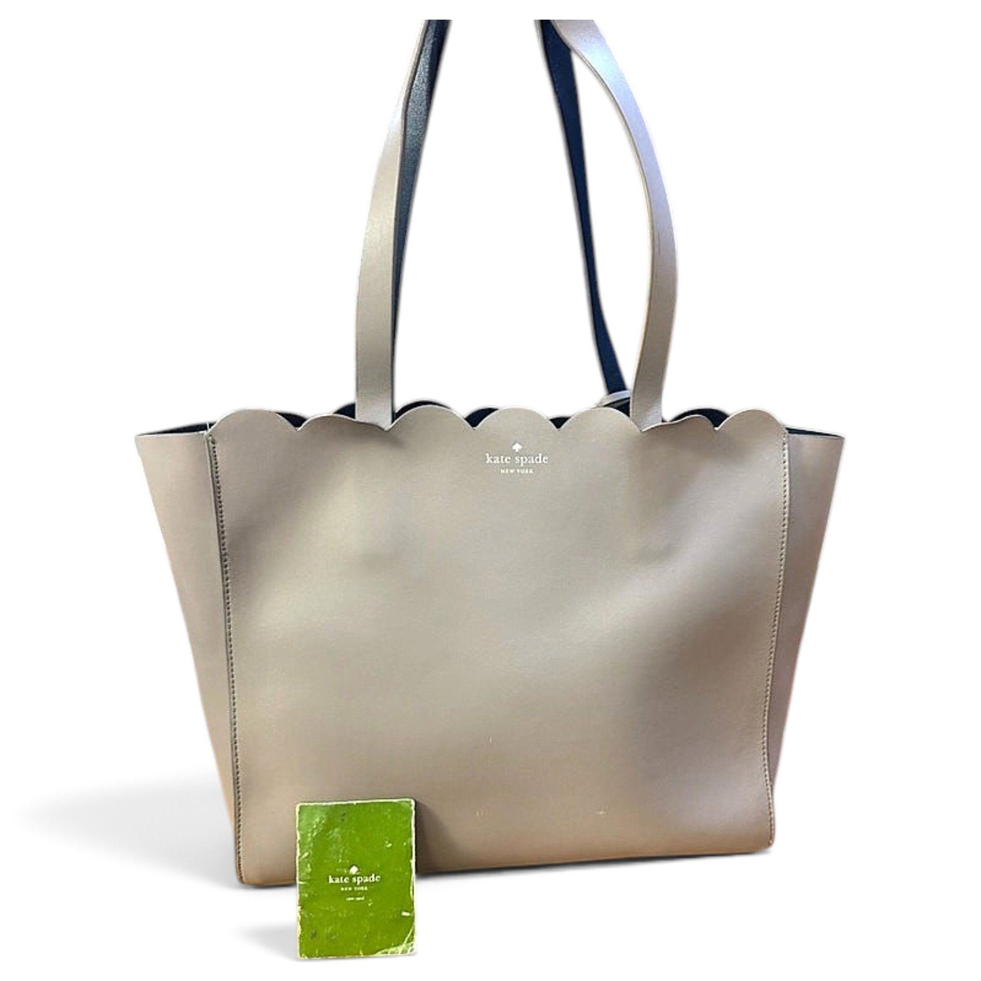 Leather tote