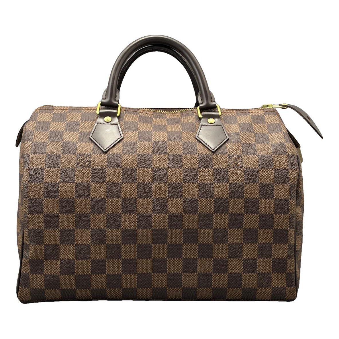 Speedy leather handbag