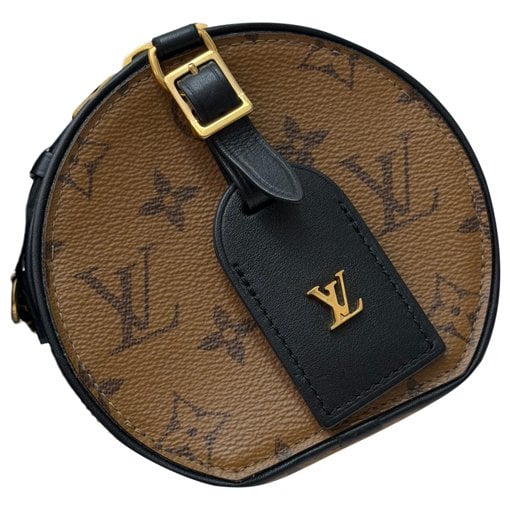 Boîte chapeau souple leather handbag