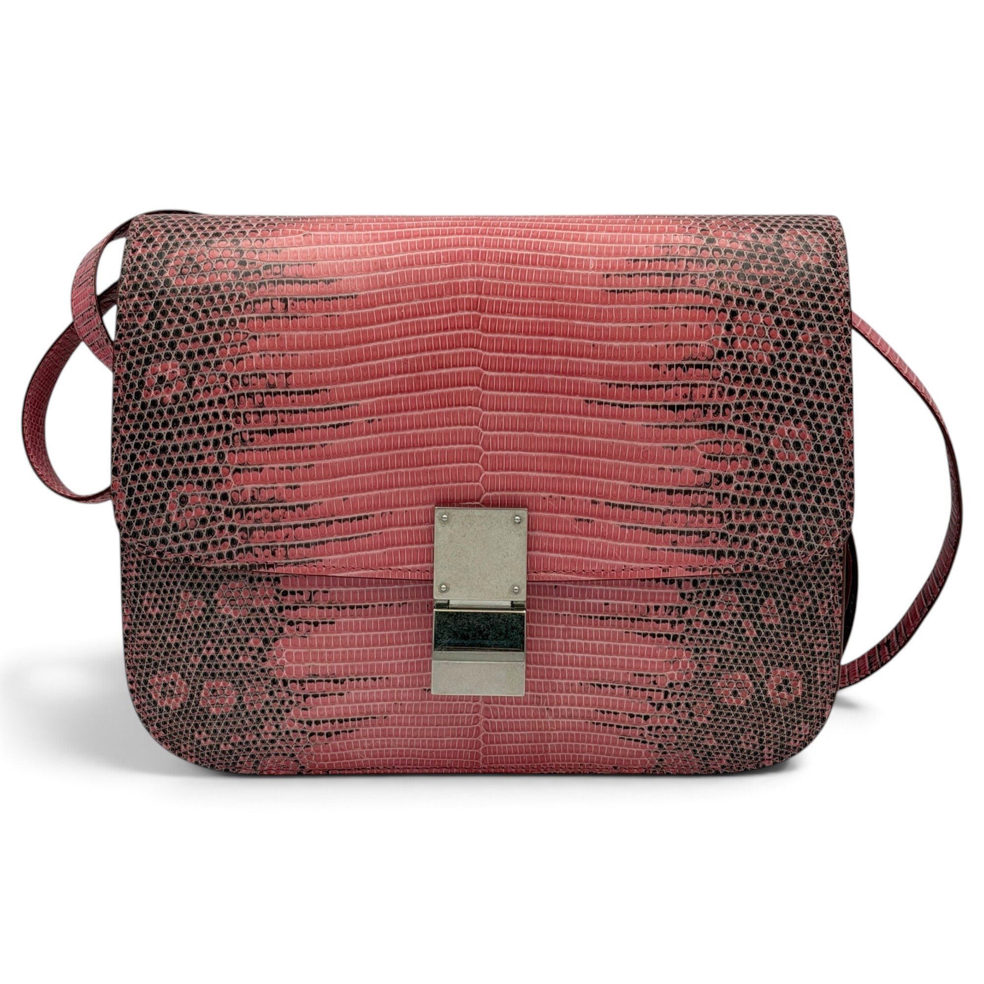 Classic lizard handbag