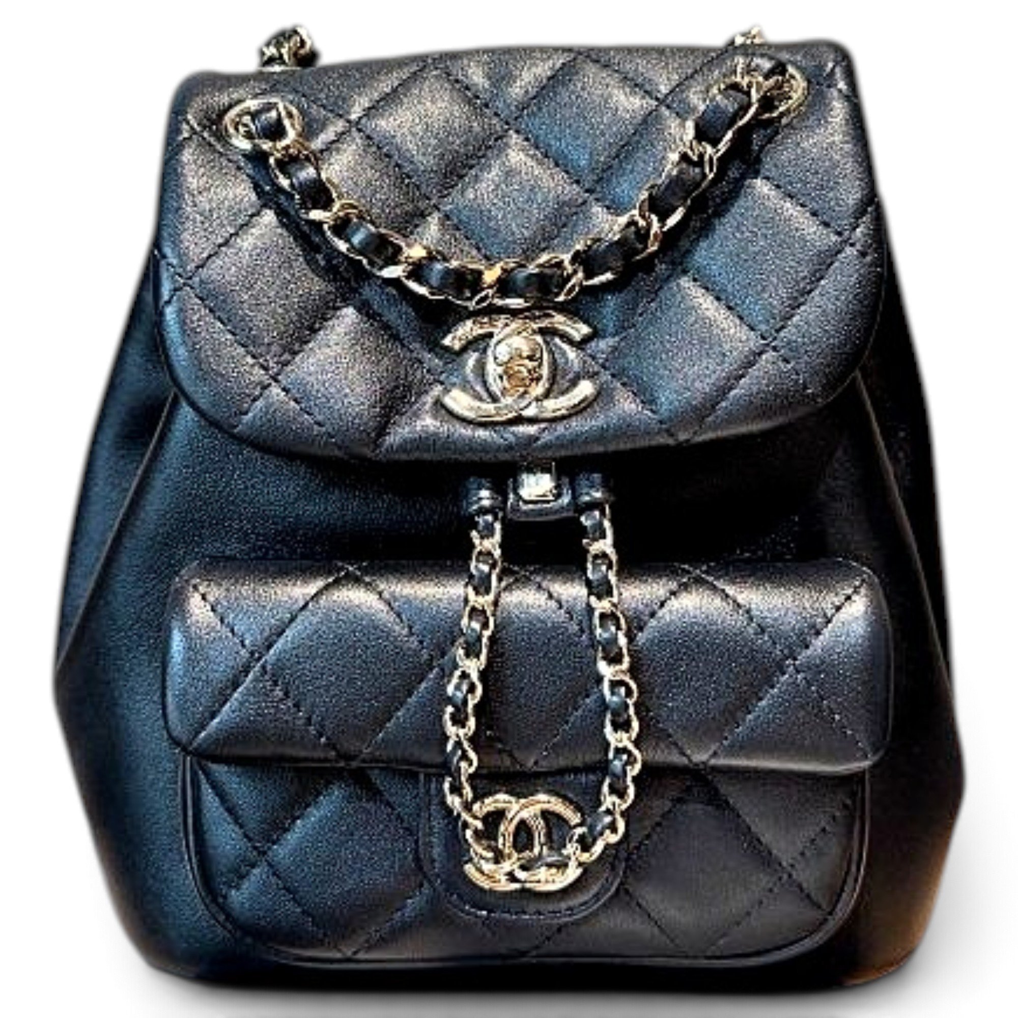 Duma leather backpack
