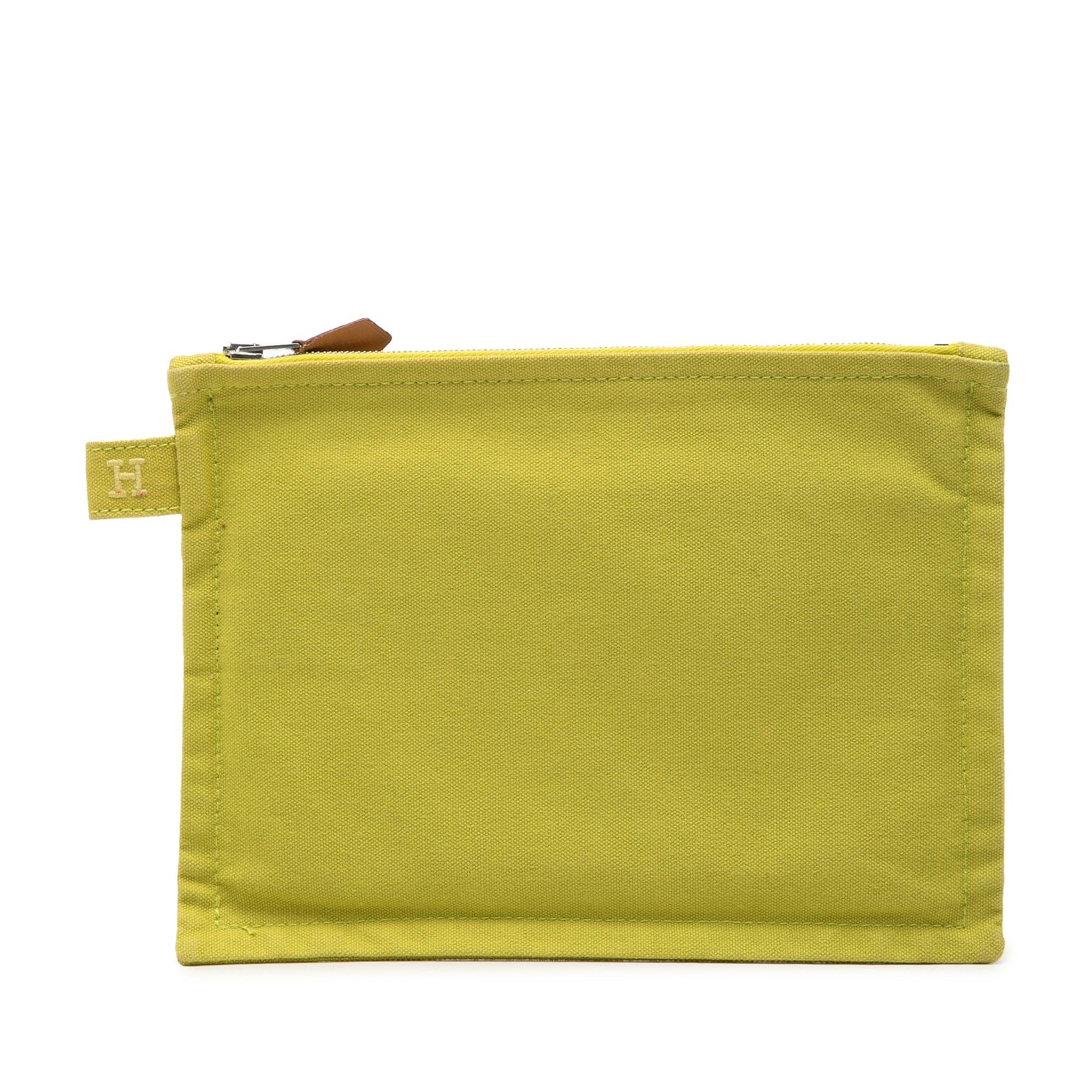 H leather bag