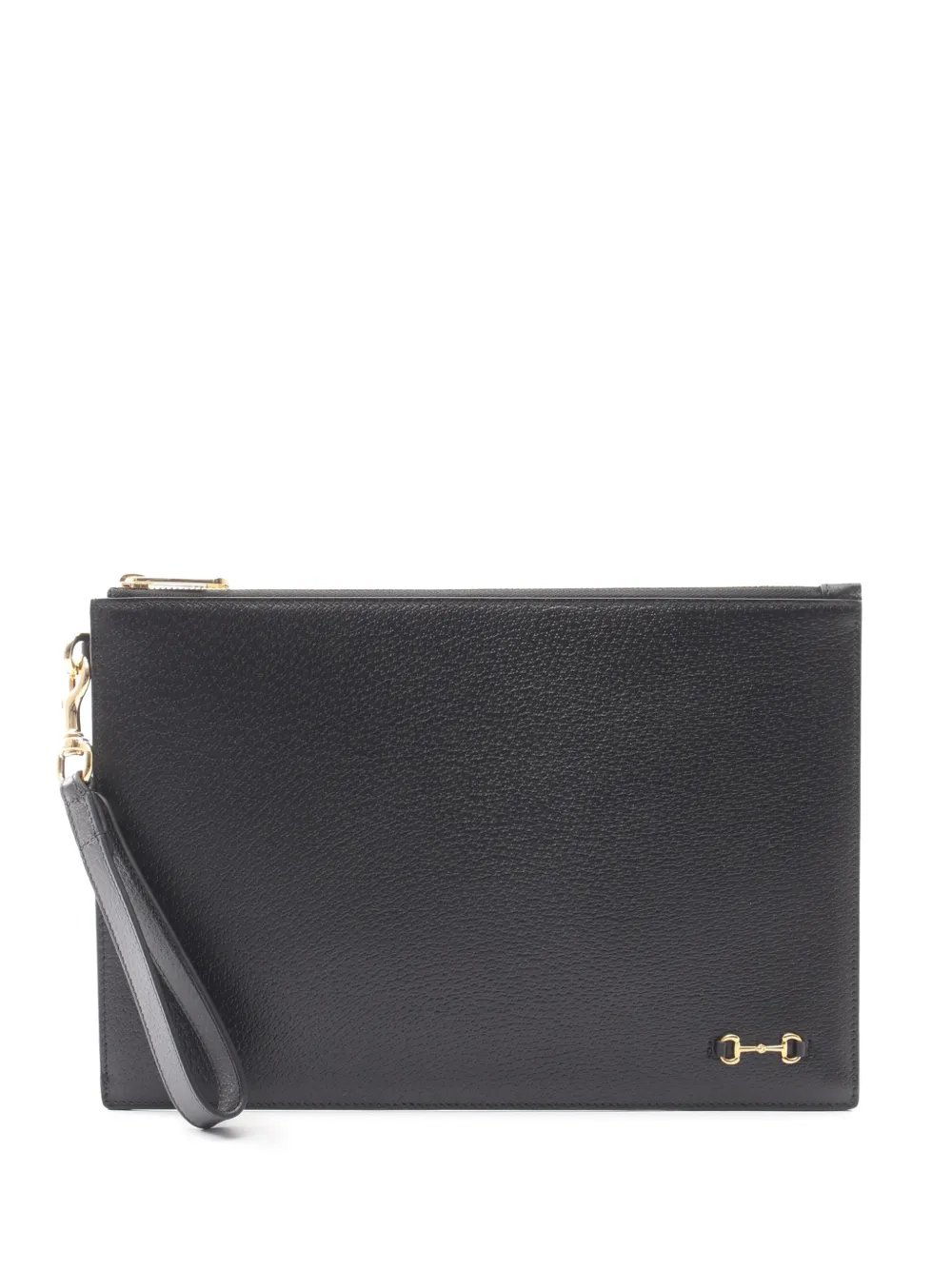 2000-2015 Leather Horsebit 1955 Zip clutch bag