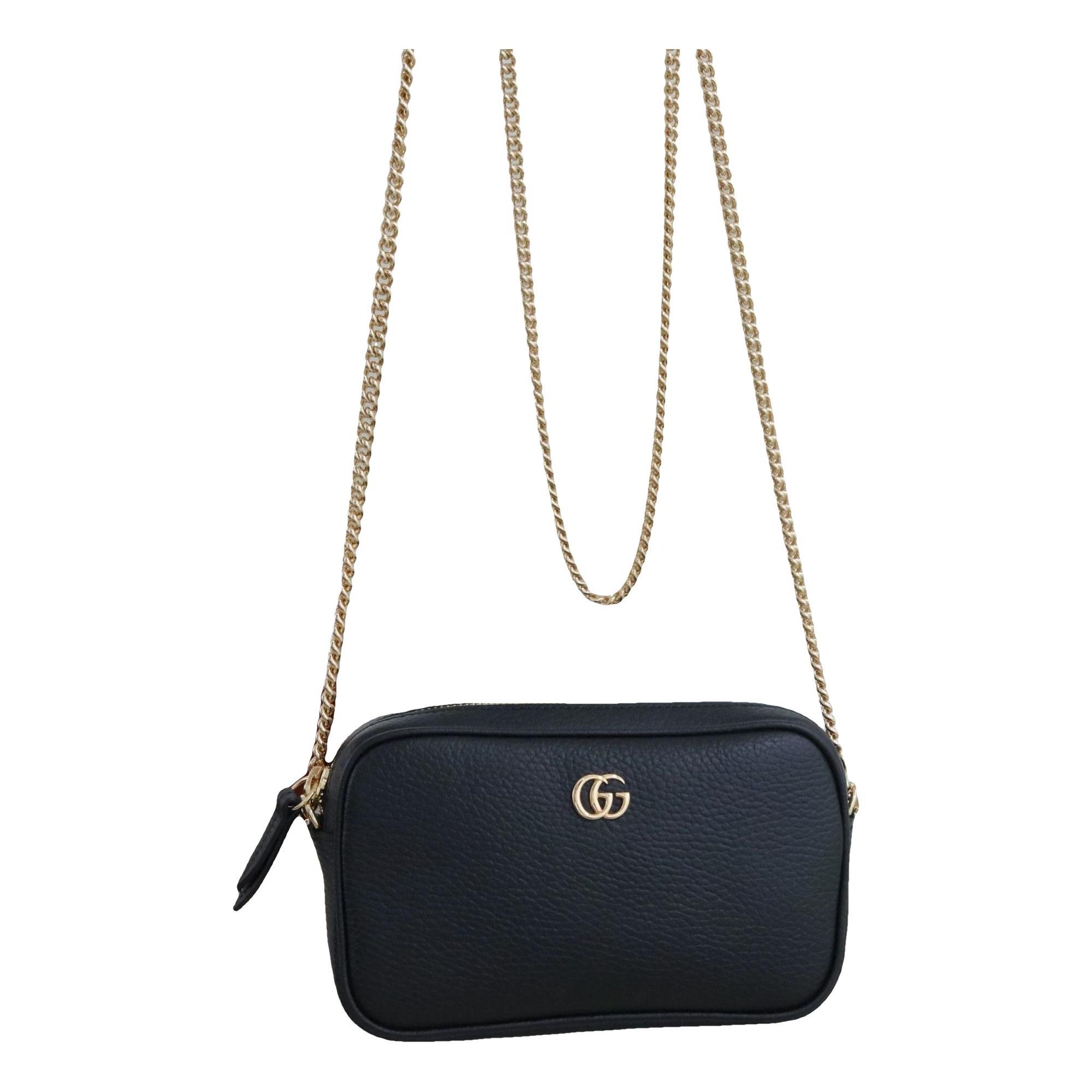 GG Marmont Triple zip leather handbag