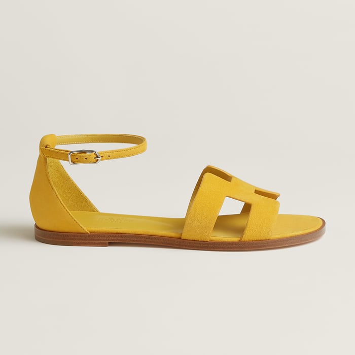 Jaune Bouton d'Or Santorini Sandal