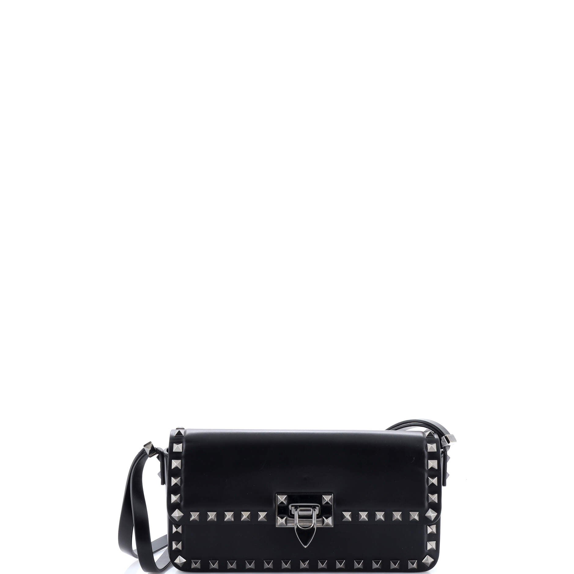 Valentino Garavani Rockstud23 Shoulder Bag Leather East West