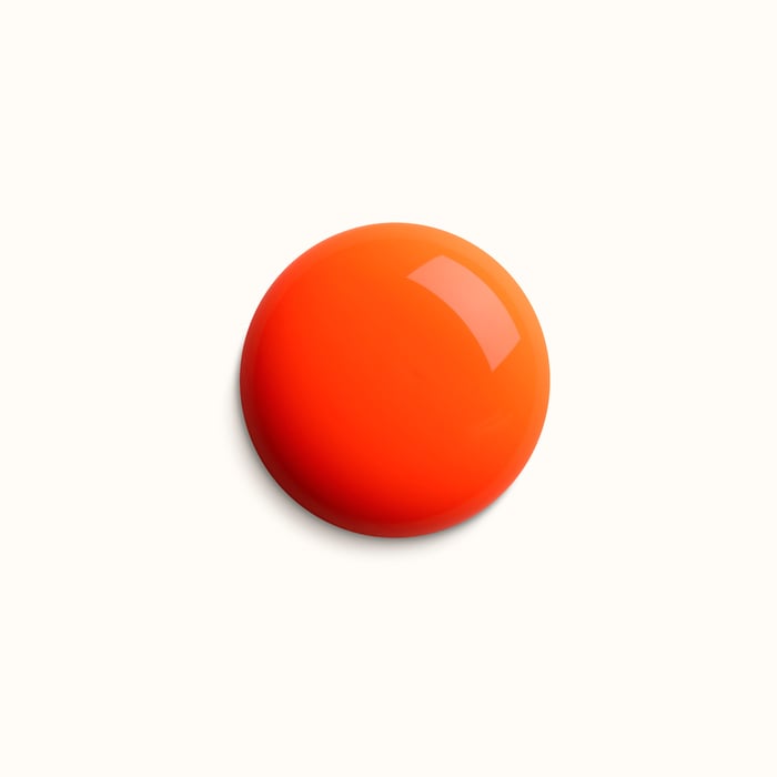 39 – orange Poppy Nail Polish, Orange Poppy