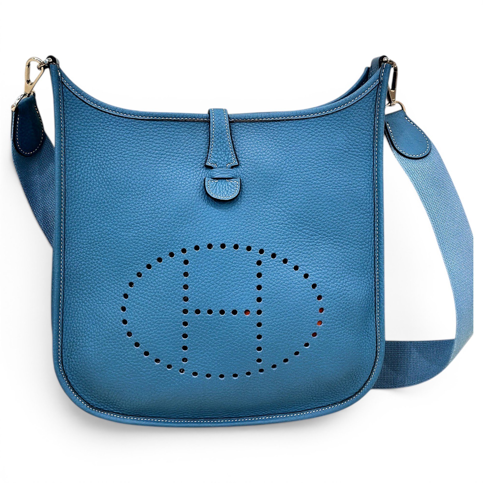 Evelyne leather handbag
