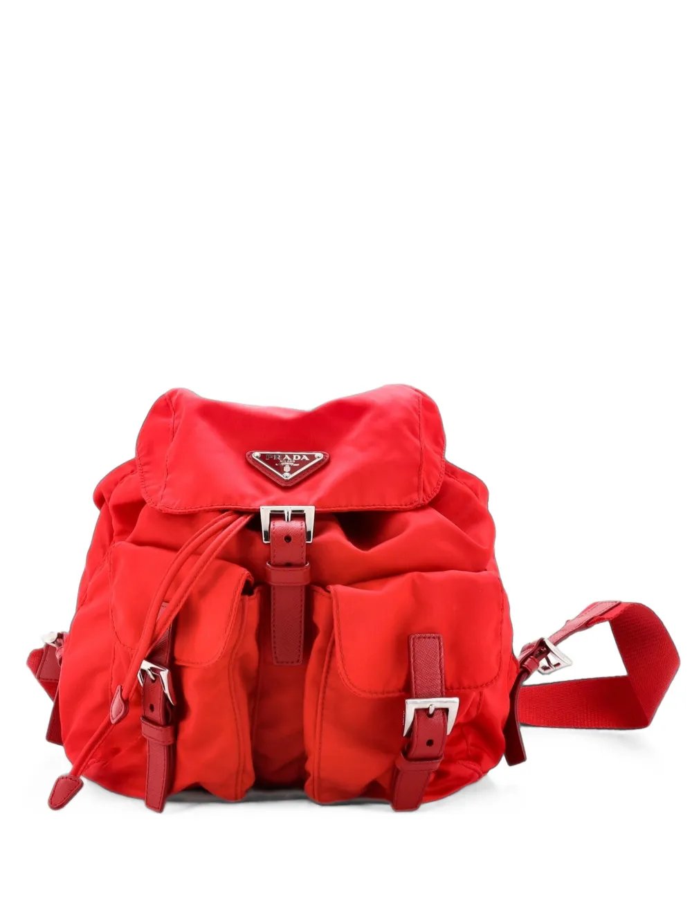 Double Front Pocket Tessuto Medium backpack