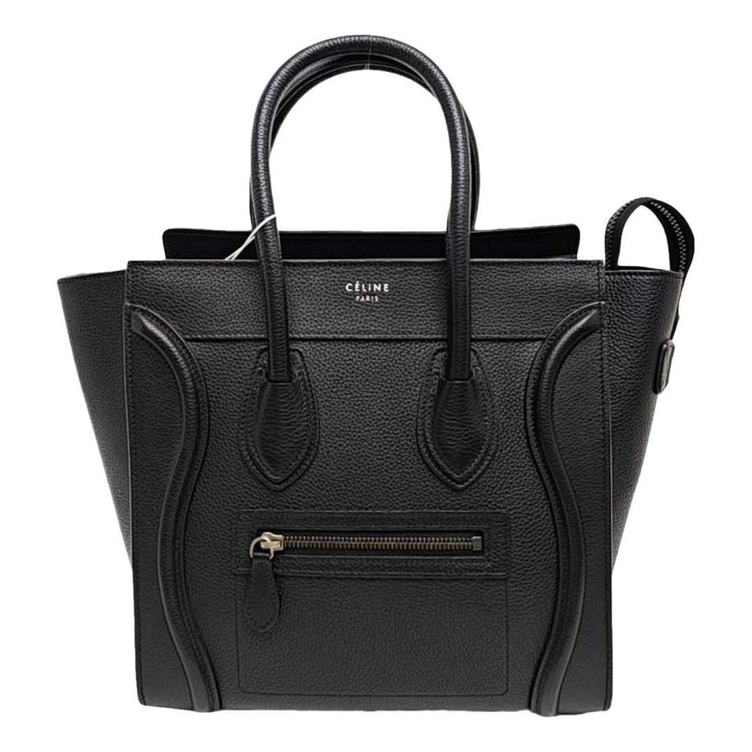 Luggage leather handbag