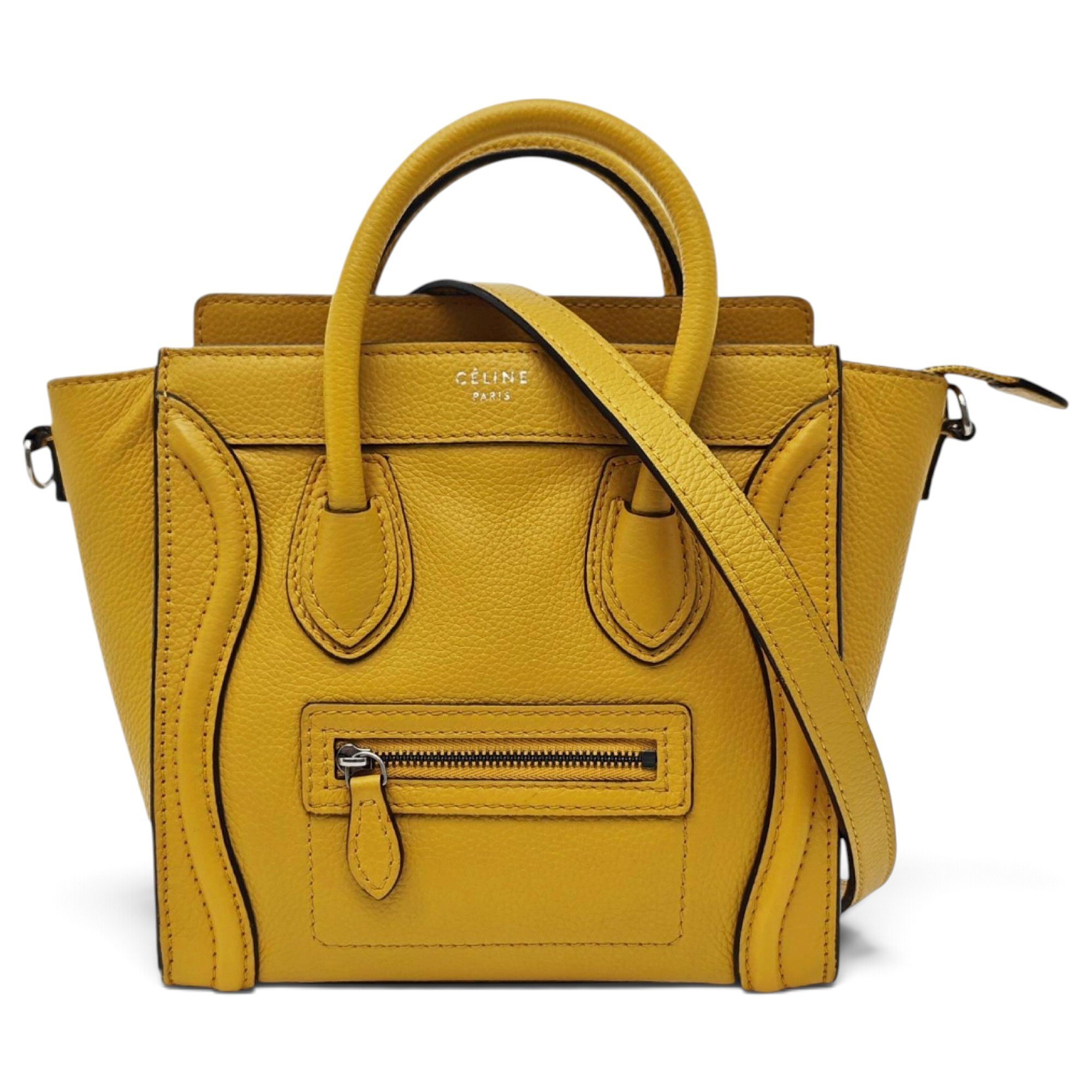 Luggage leather handbag