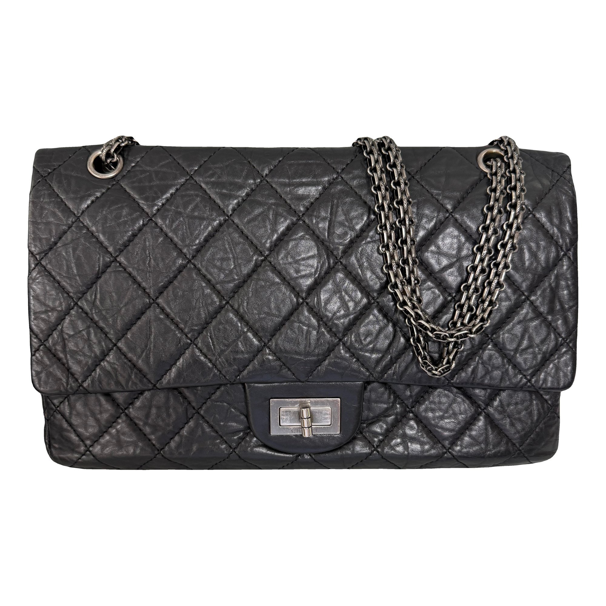 2.55 leather handbag