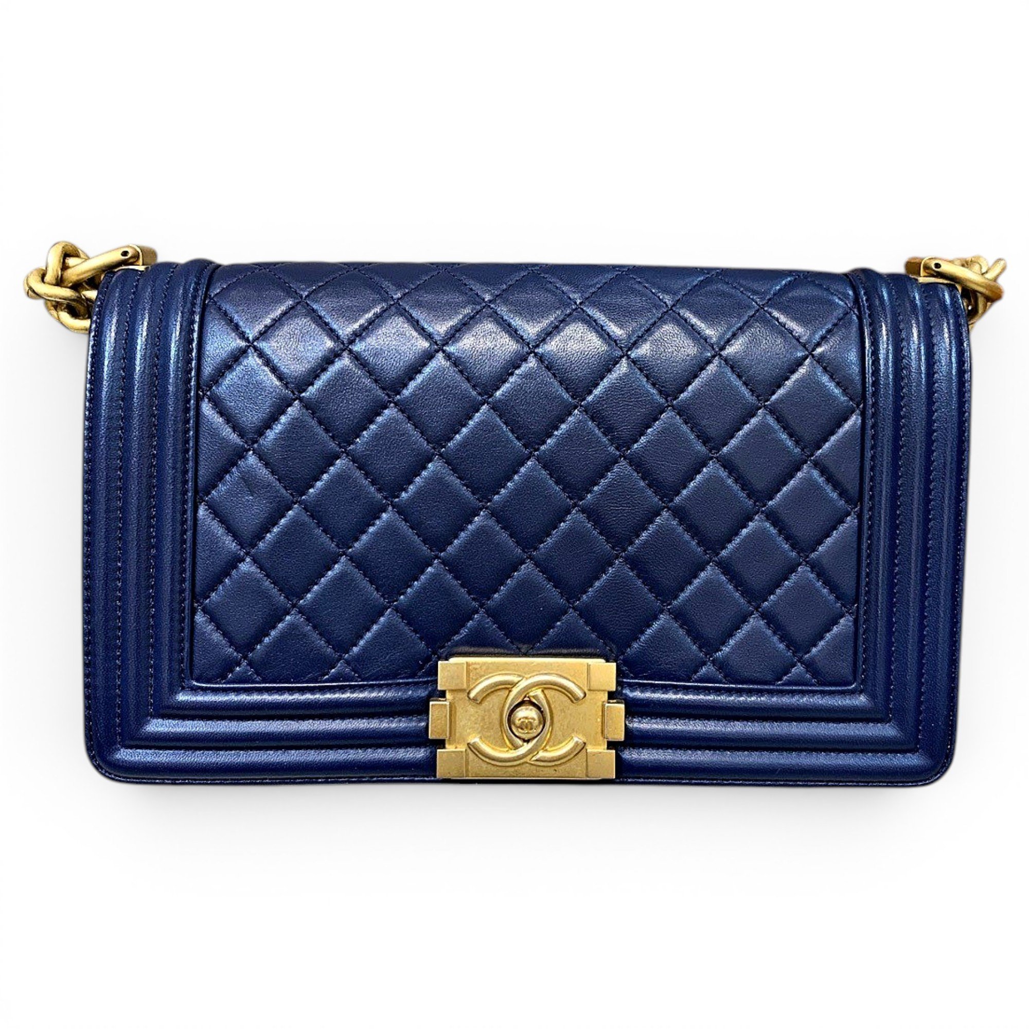 Boy leather crossbody bag