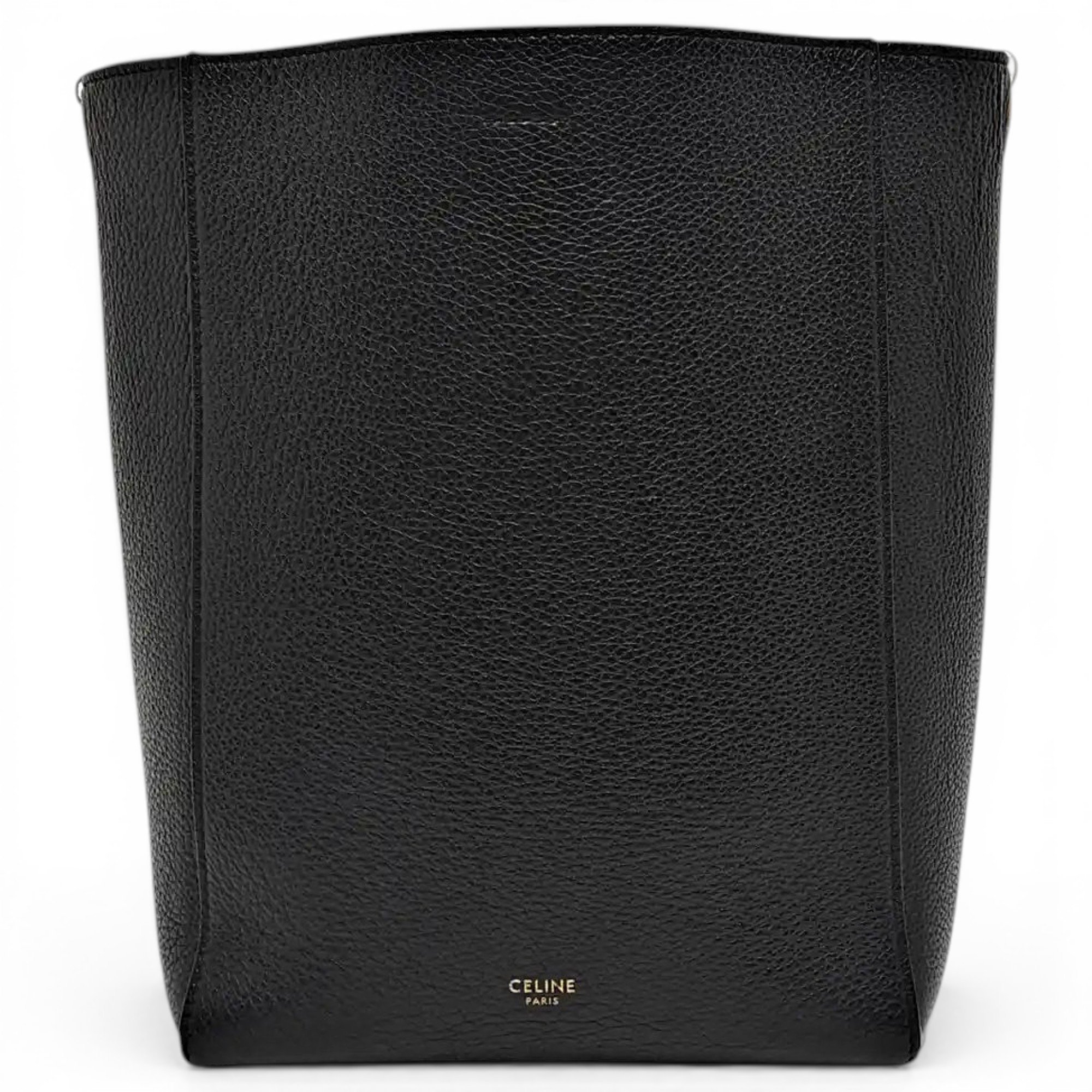 Seau Sangle leather handbag
