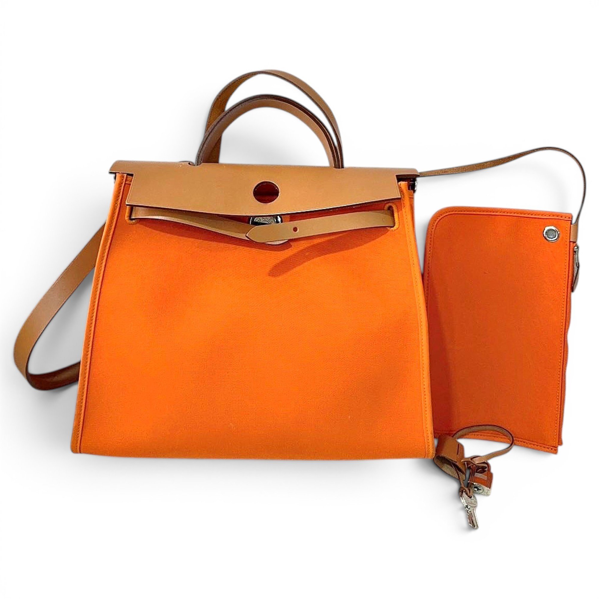 Herbag leather handbag