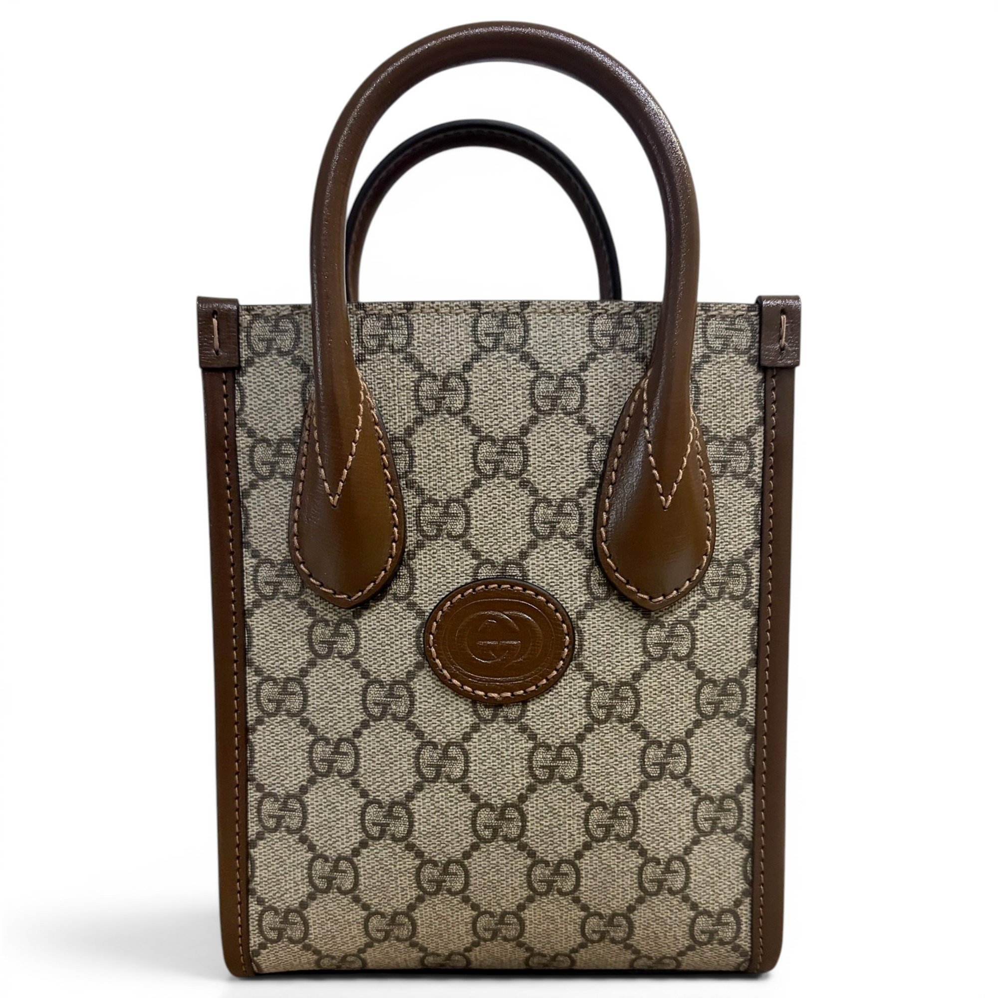 Leather tote