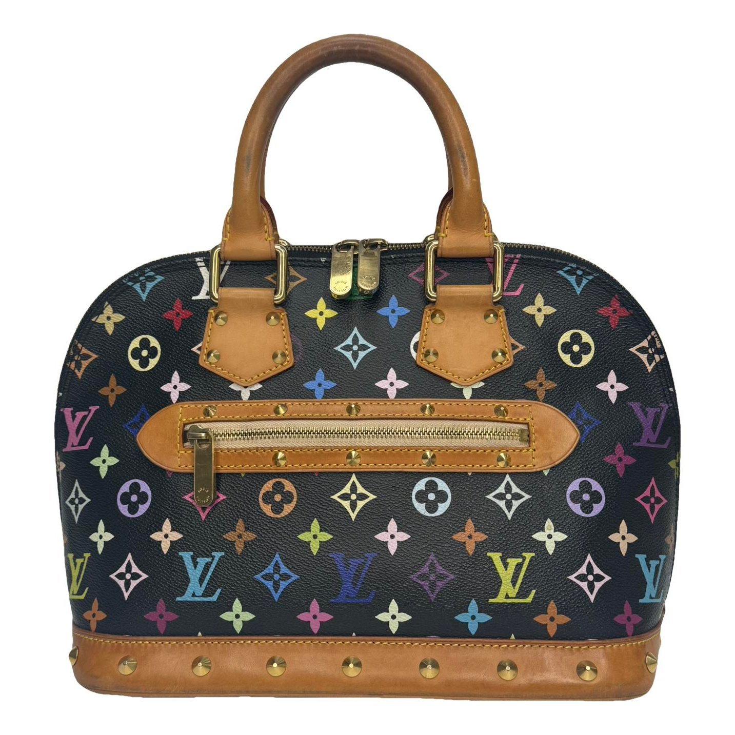 Alma leather handbag