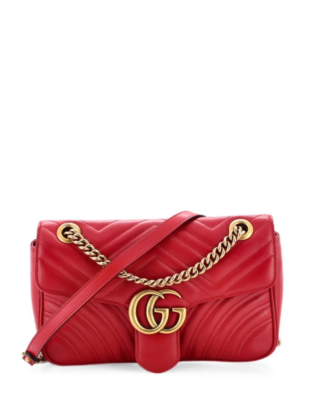 GG Marmont Flap Bag Matelasse Leather Medium shoulder bag