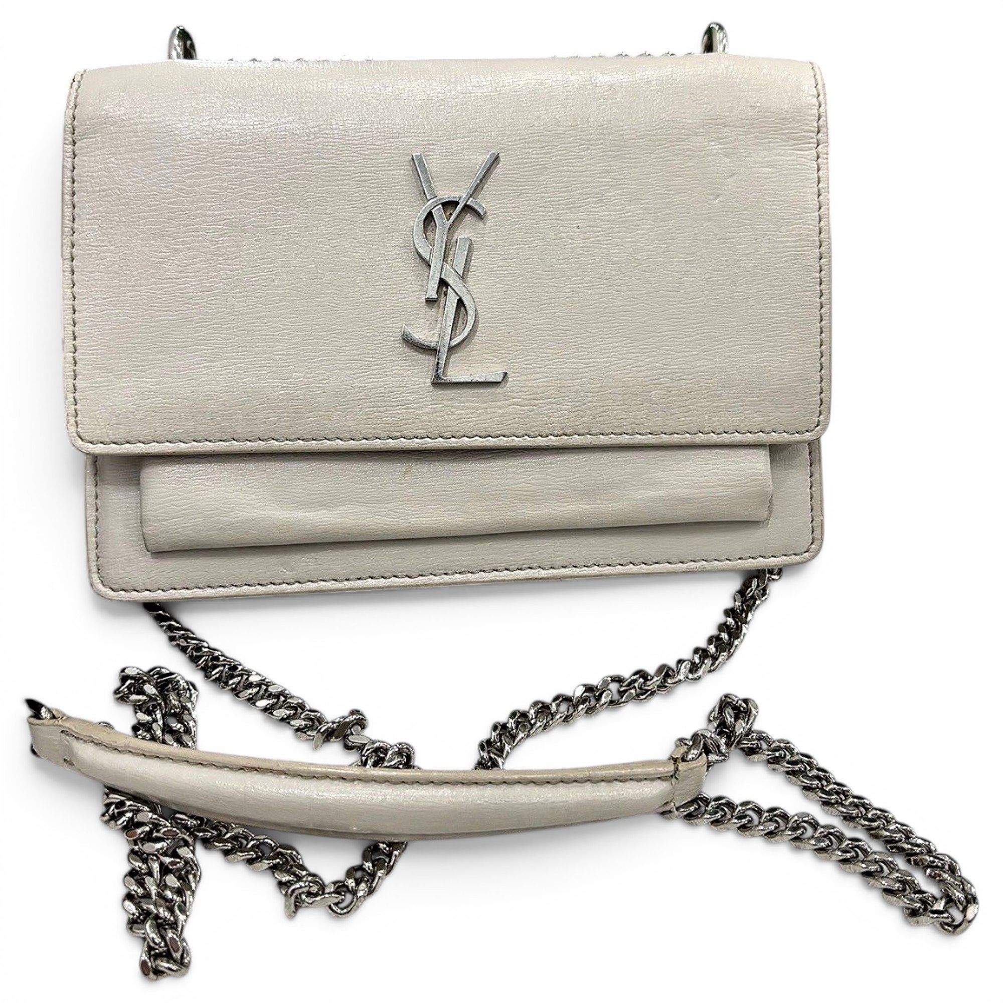 Sunset leather crossbody bag