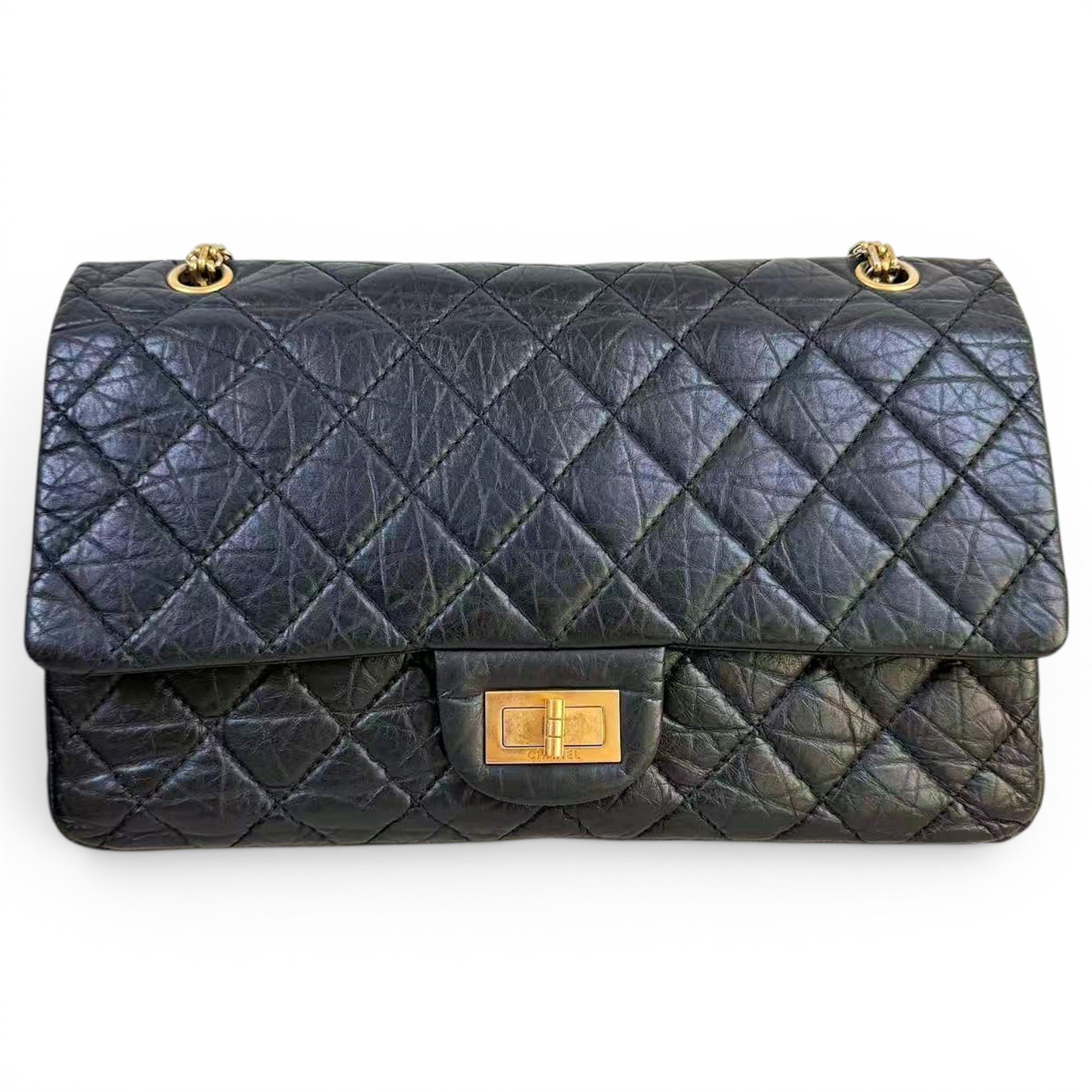 2.55 leather handbag