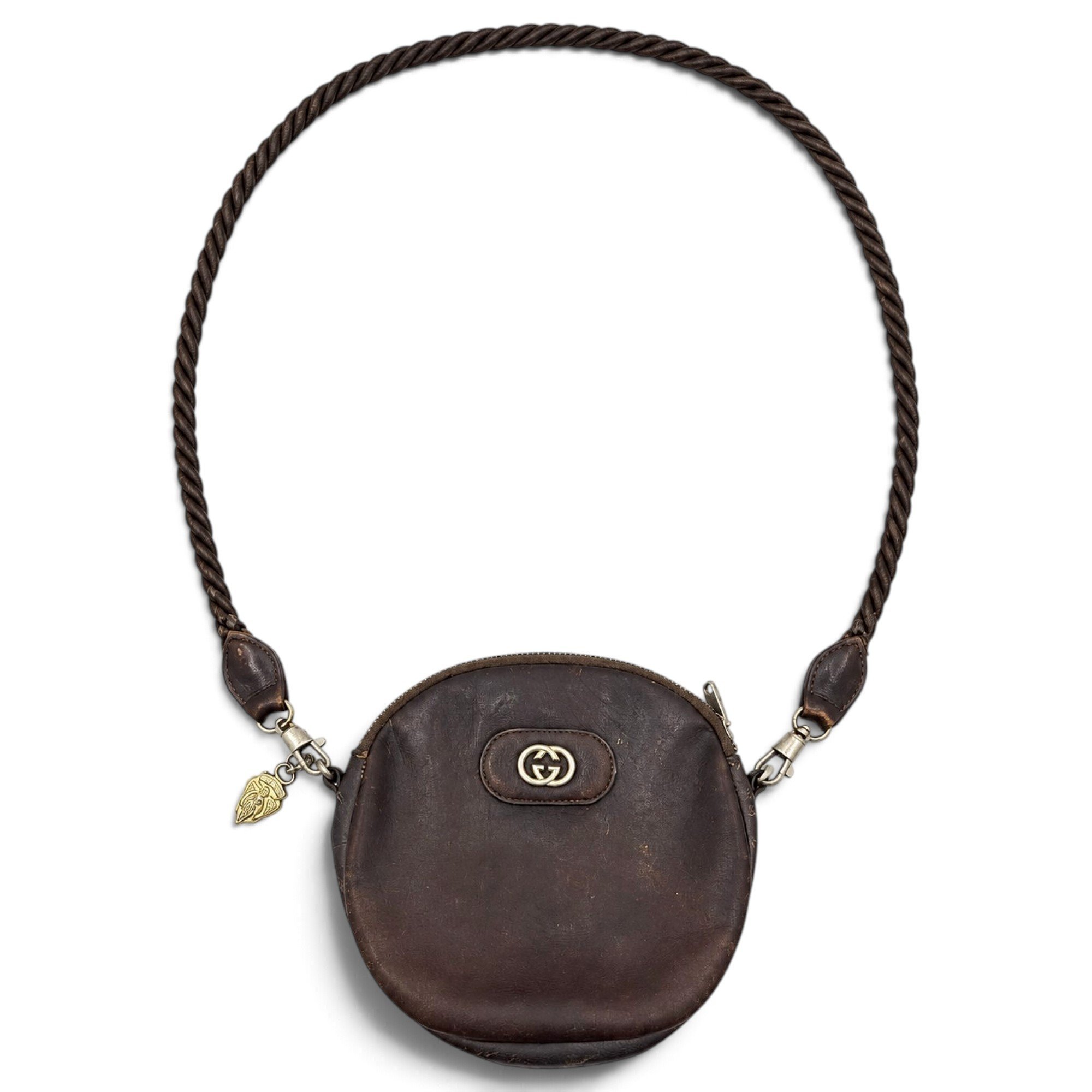 Leather crossbody bag