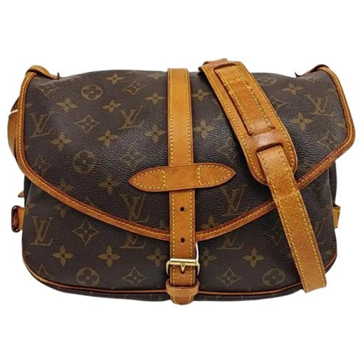 Saumur leather crossbody bag