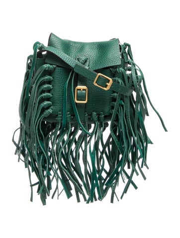 Valentino Leather Bucket Bag