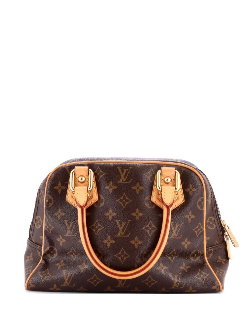 Manhattan Handbag Monogram Canvas PM satchel