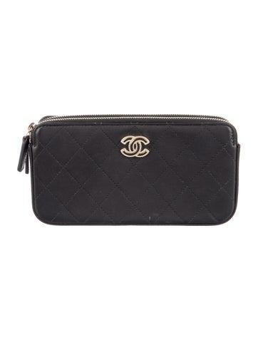 CC Double Zip Clutch