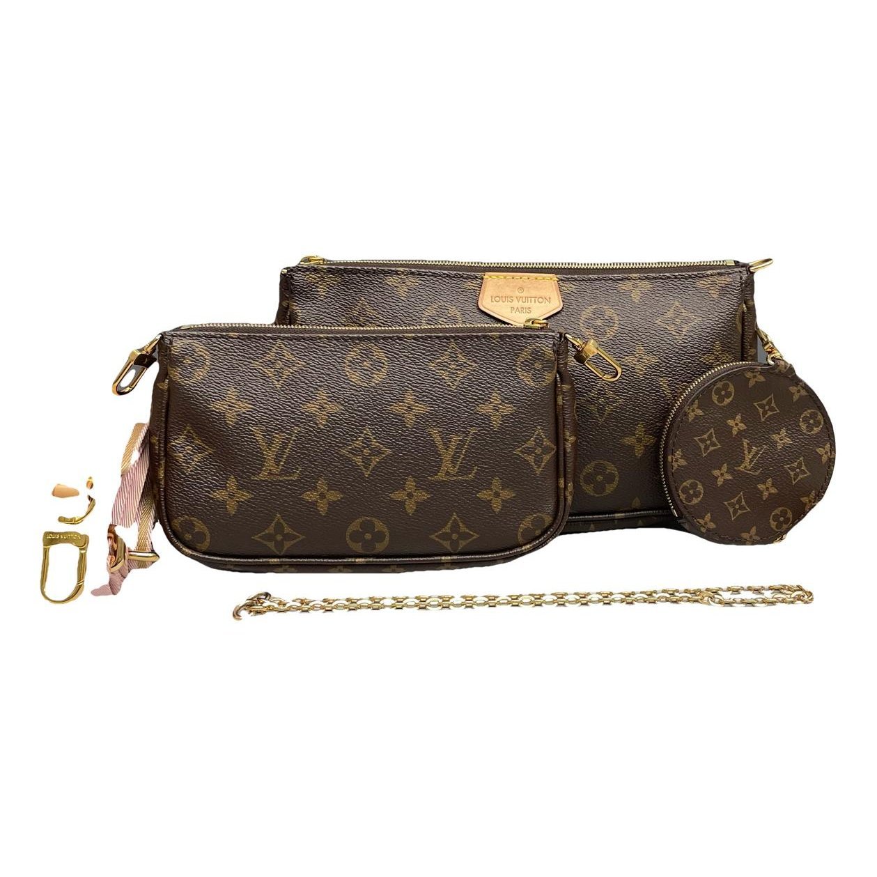 Multi Pochette Accessoires leather handbag