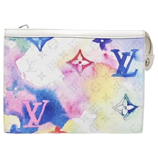 Porte Documents Voyage leather handbag