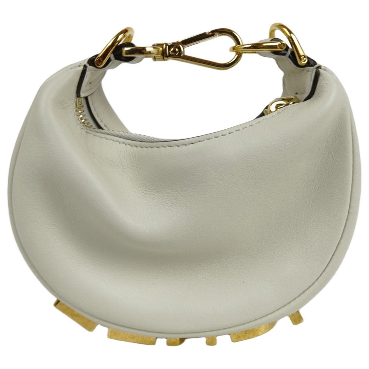 Fendigraphy leather handbag