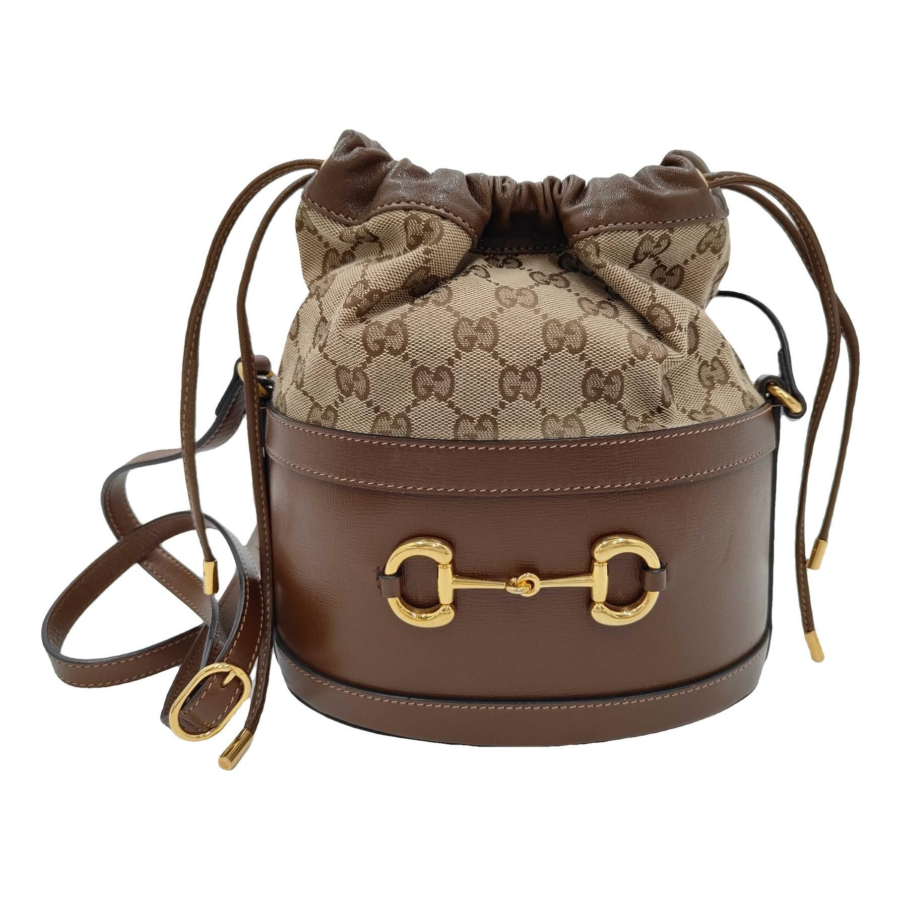 Horsebit 1955 Bucket cloth crossbody bag