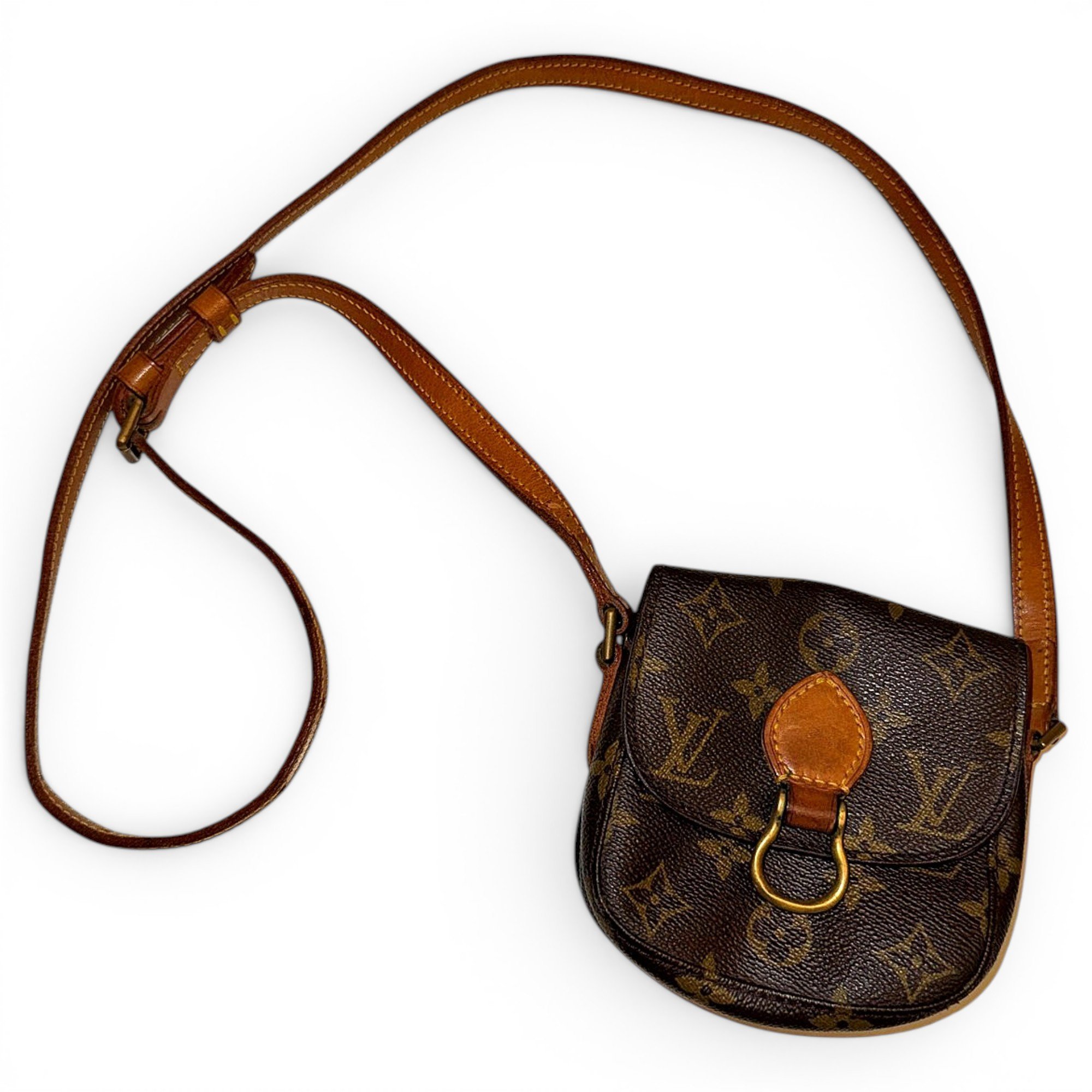 Leather crossbody bag
